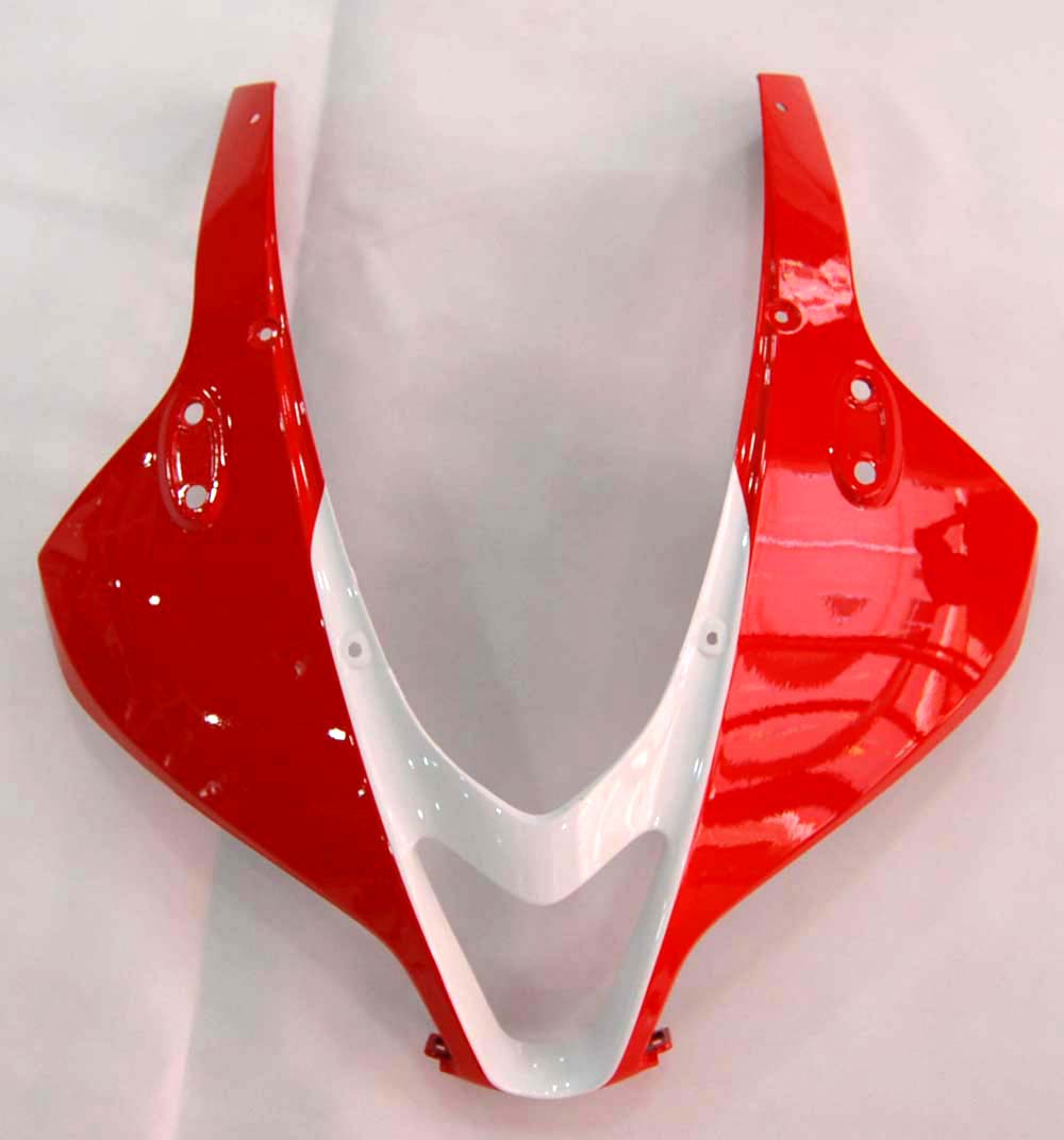 Amotopart 2009-2012 Honda CBR600RR Kit de carénage rouge et blanc