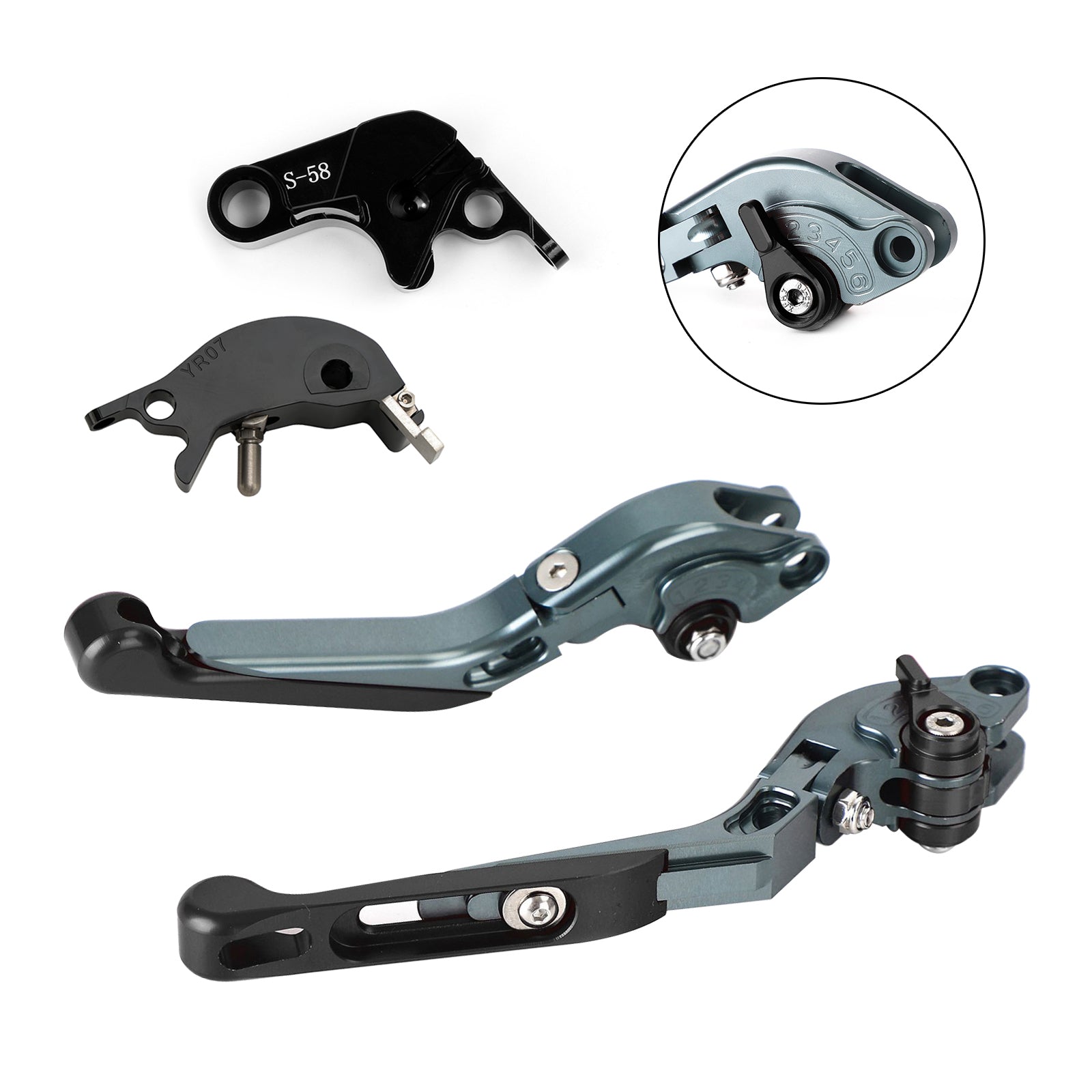 22-23 YAMAHA YZF R7 MT-10/SP FZ-10/SP Adjustable Clutch Brake Lever