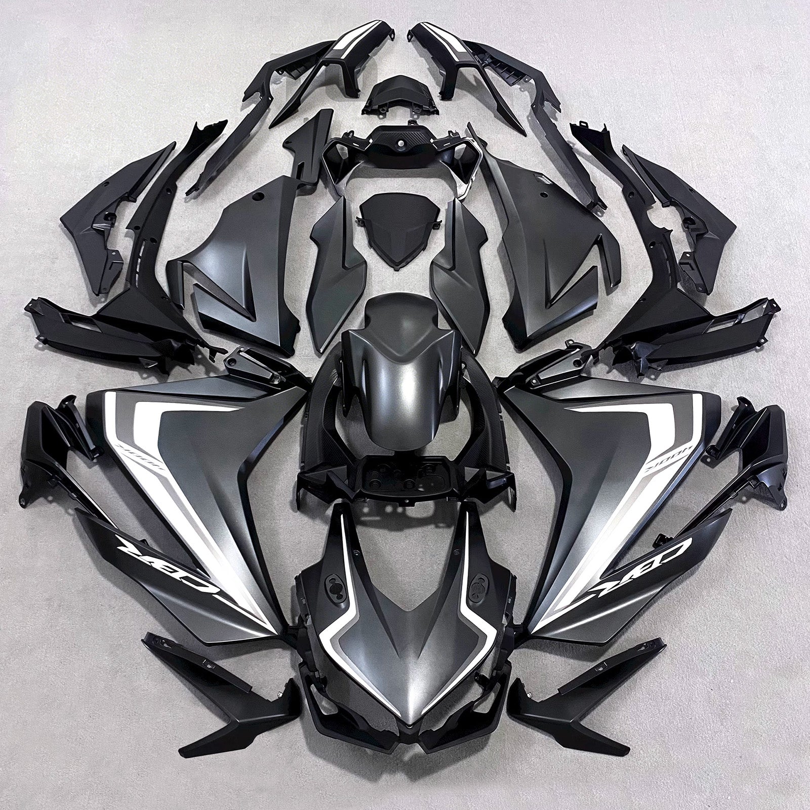 Amotopart 2019-2021 Honda CBR500R Black Fairing Kit