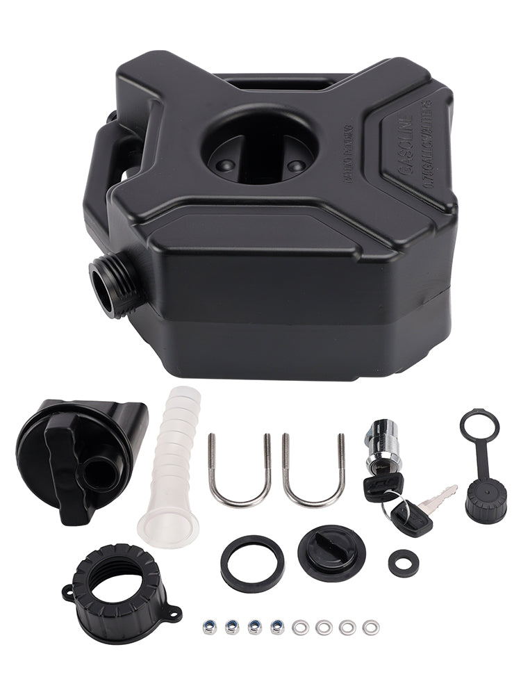 Honda CL300 CL500 3L sort plastik Jerry Can Reservebrændstoftank