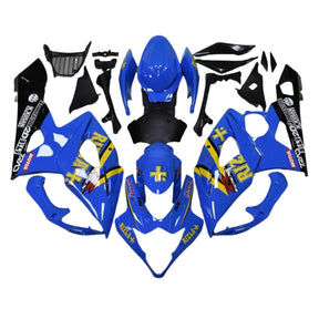 Amotopart 2005-2006 K5 GSXR1000 Suzuki Blue&Yellow Fairing Kit