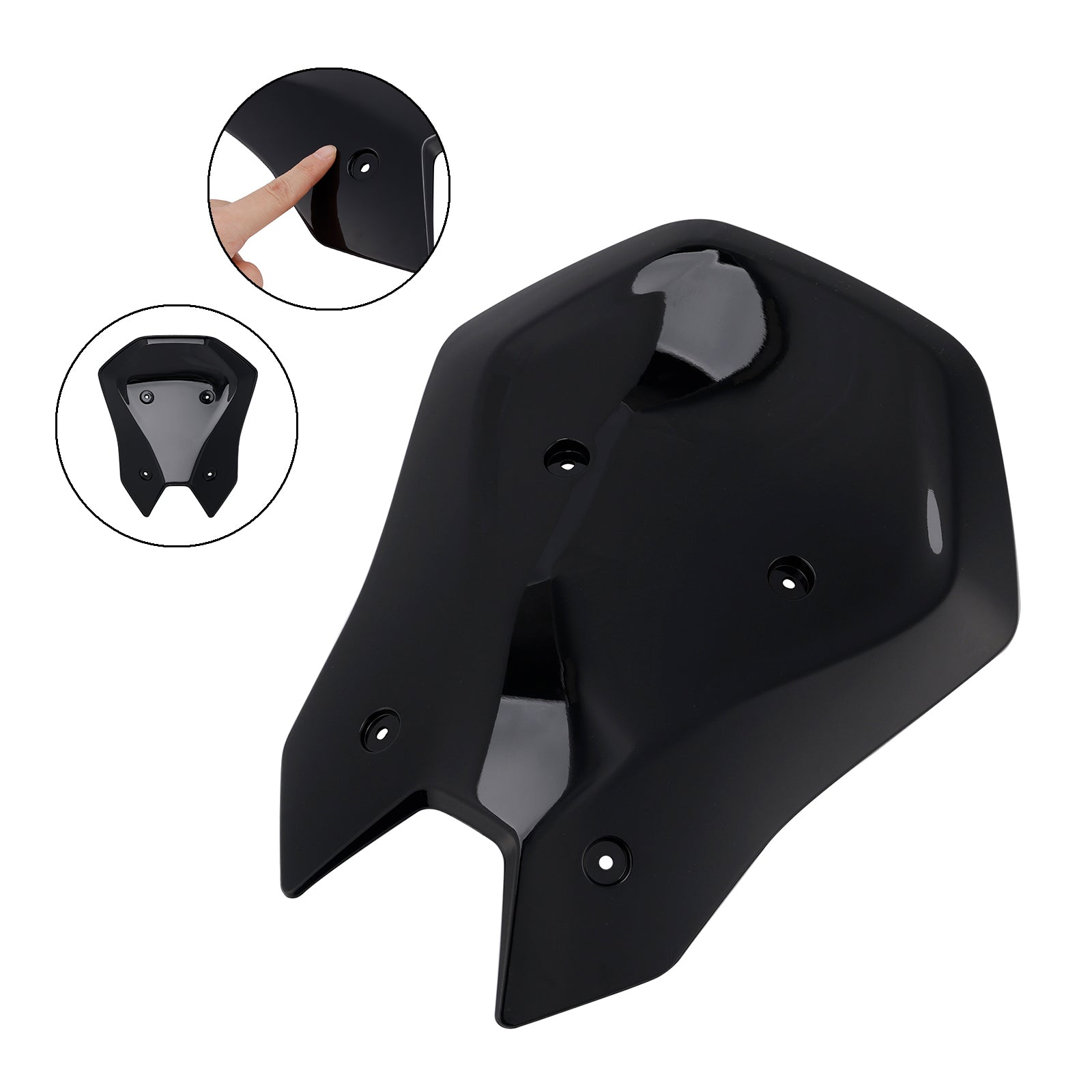 KAWASAKI Z900 2025- ABS Plastic Windshield Windscreen