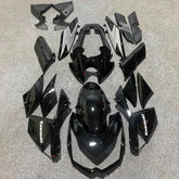 Amotopart 2010–2013 Z1000 Kawasaki glänzend schwarzes Verkleidungsset
