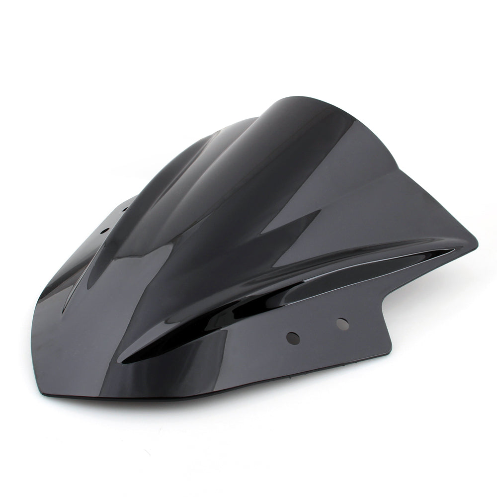 Amotopart 2013-2024 Kawasaki EX300/Ninja300 Weiß-Schwarz-Verkleidungssatz