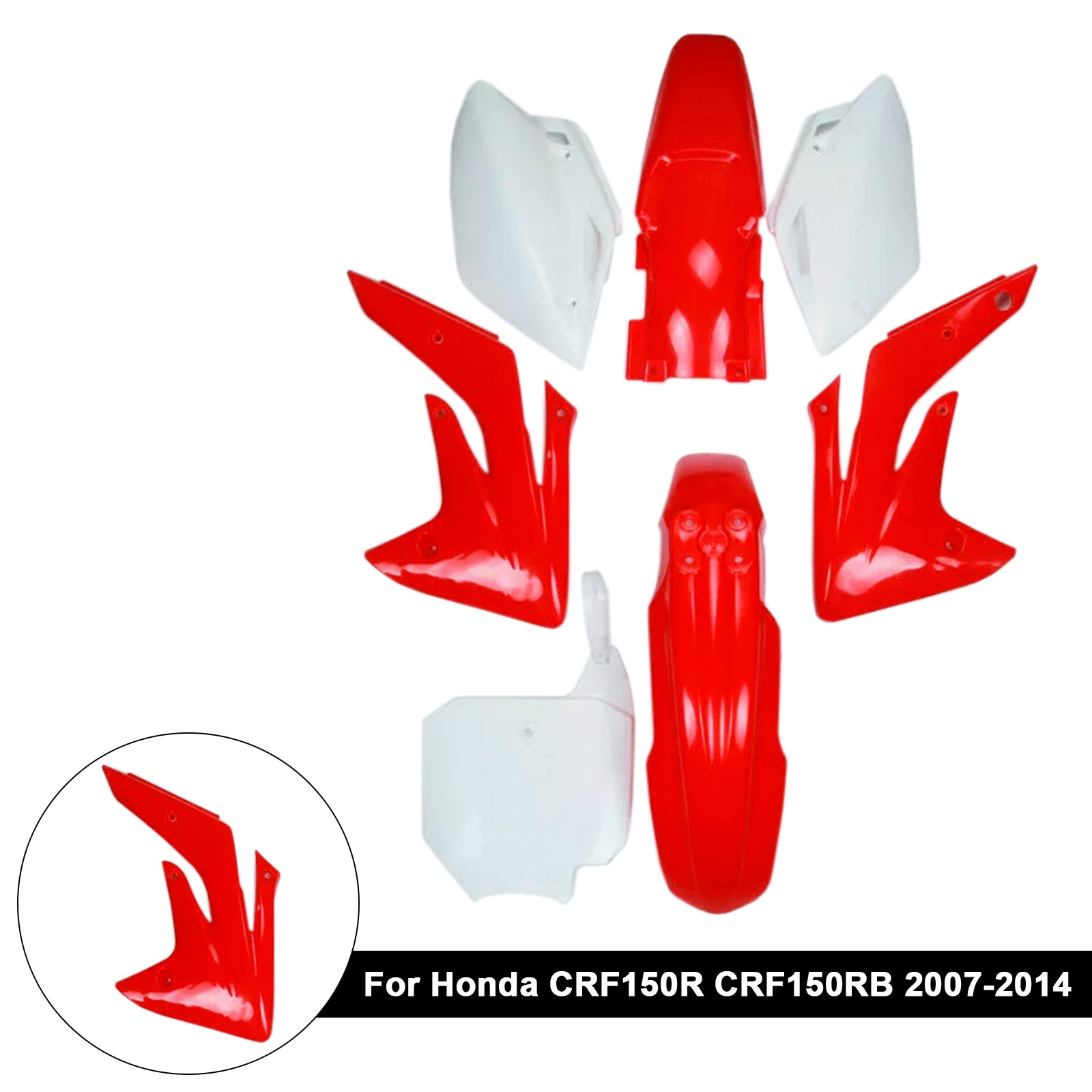 Amotopart 2007-2014 Honda CRF150R CRF150RB Fairing Kit