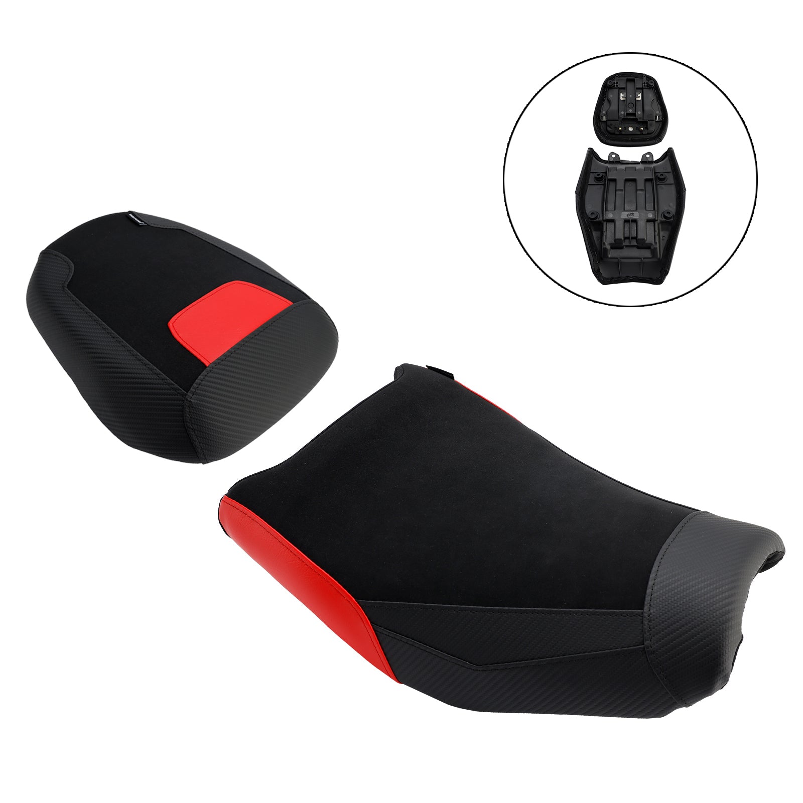 2024-2025 Suzuki V-Strom250Sx Lower Front W/ Rear Seat Driver Pillion Red
