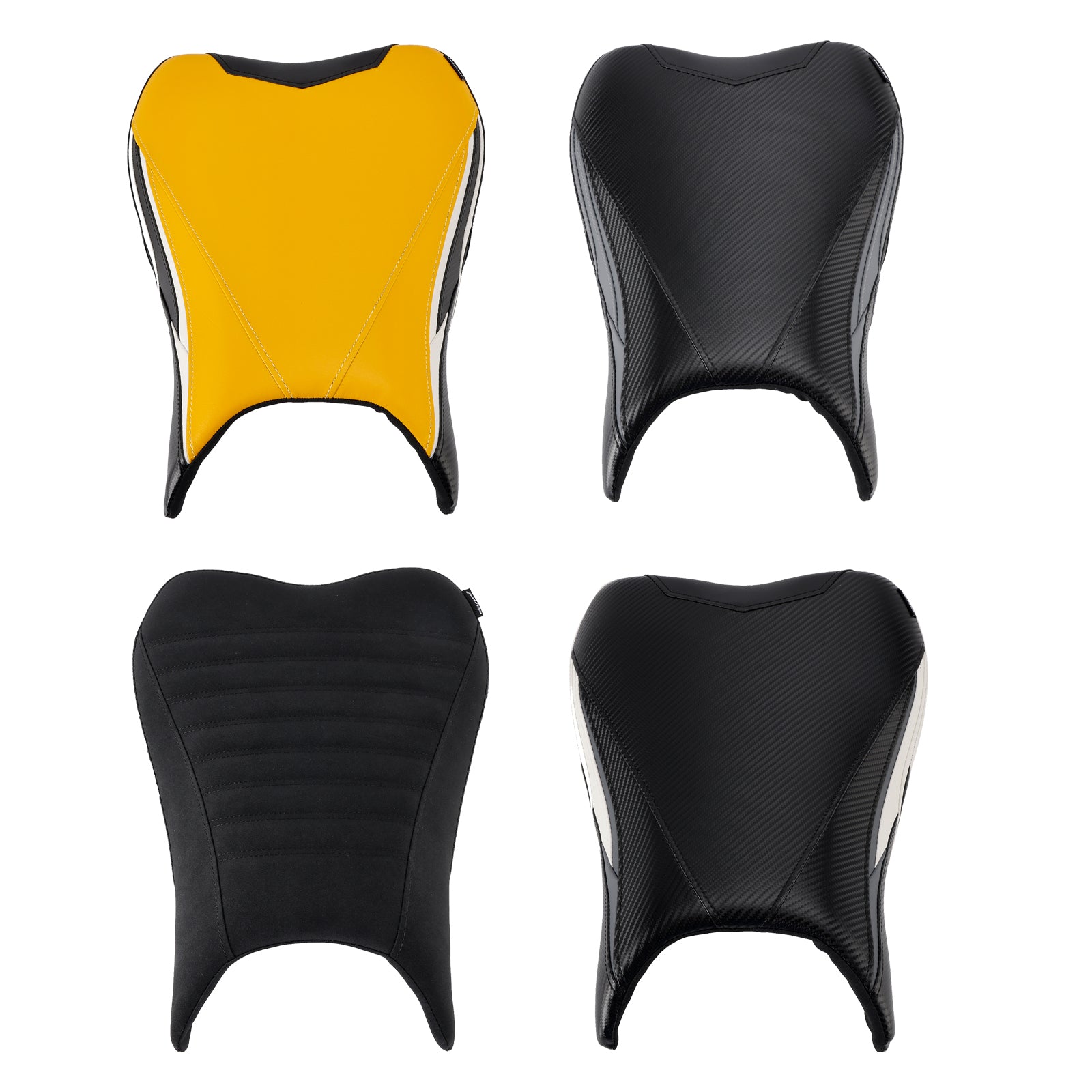 2022-2024 Suzuki Gsx1300R Front Driver Raider Seat Pillion Saddle White