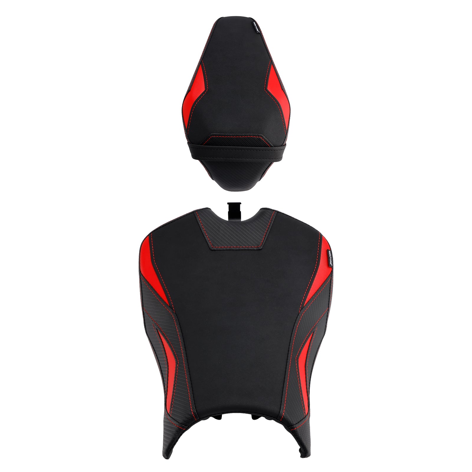 2025 Kawasaki Z900 Zr900-F Front&Rear Raider Passenger Cushion Kit Red1