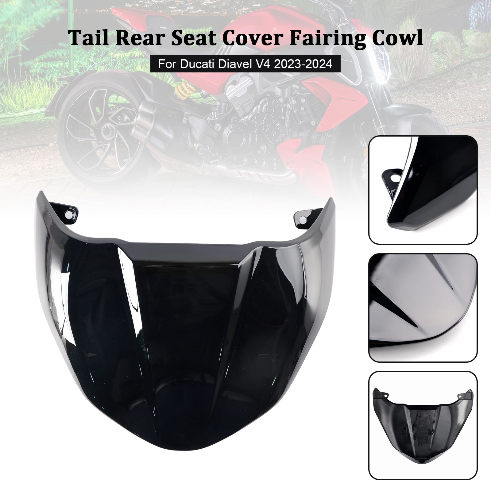 2023-2024 Ducati Diavel V4 Tail Rear Seat Cover Fairing Cowl