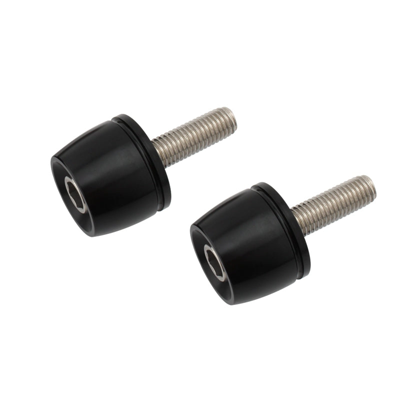 BMW R nine T R9T 14-21 CNC Black Handle Bar Ends Vibration Reducing Plugs