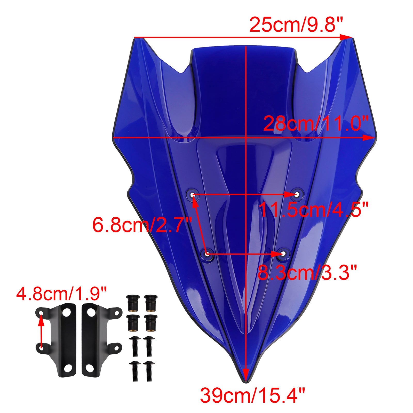 2024-2025 KAWASAKI Z500 Windshield Windscreen