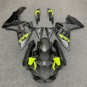 Amotopart 2011-2024 GSXR 600/750 Suzuki Gloss Grey&Yellow Fairing Kit