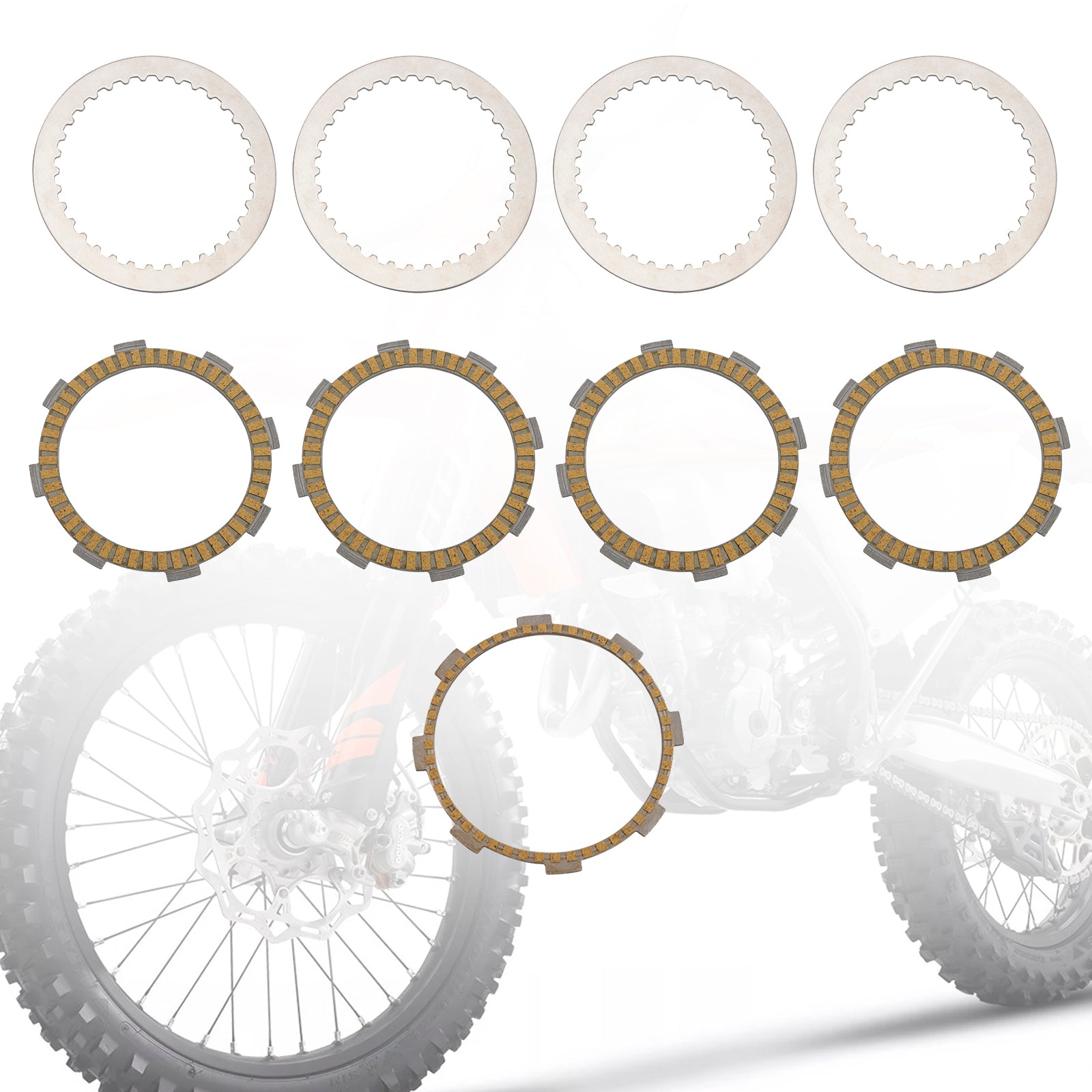 Clutch Friction Plate Kit Set fit for 90132011000 / 90132211000 RC125 2014-2022