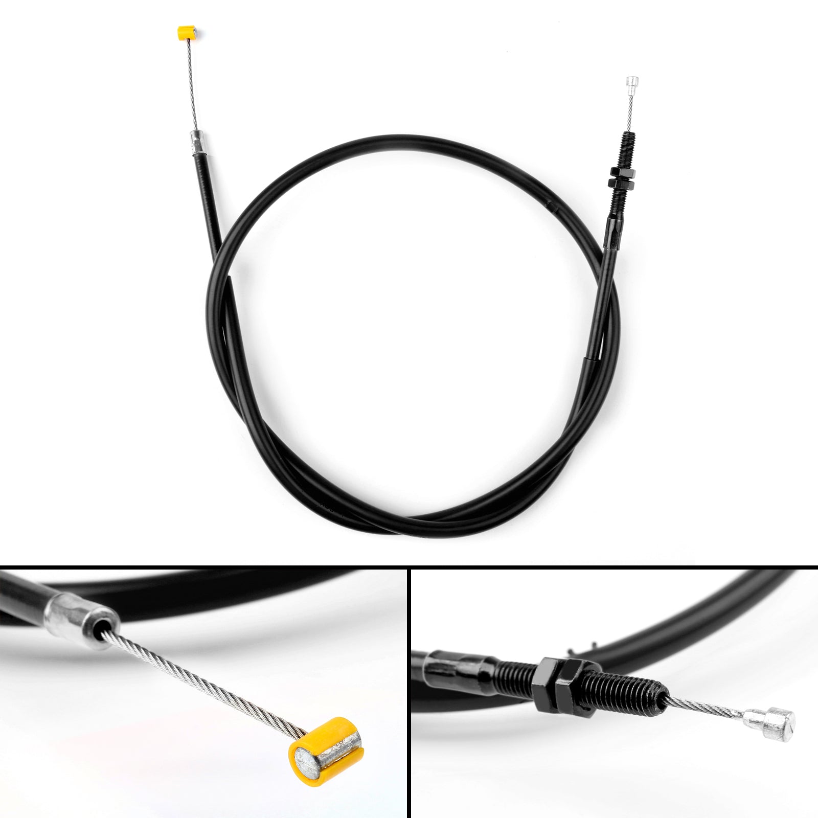 Reemplazo de Cable de embrague de acero para motocicleta, para Yamaha YZF R1 2015-2017, negro