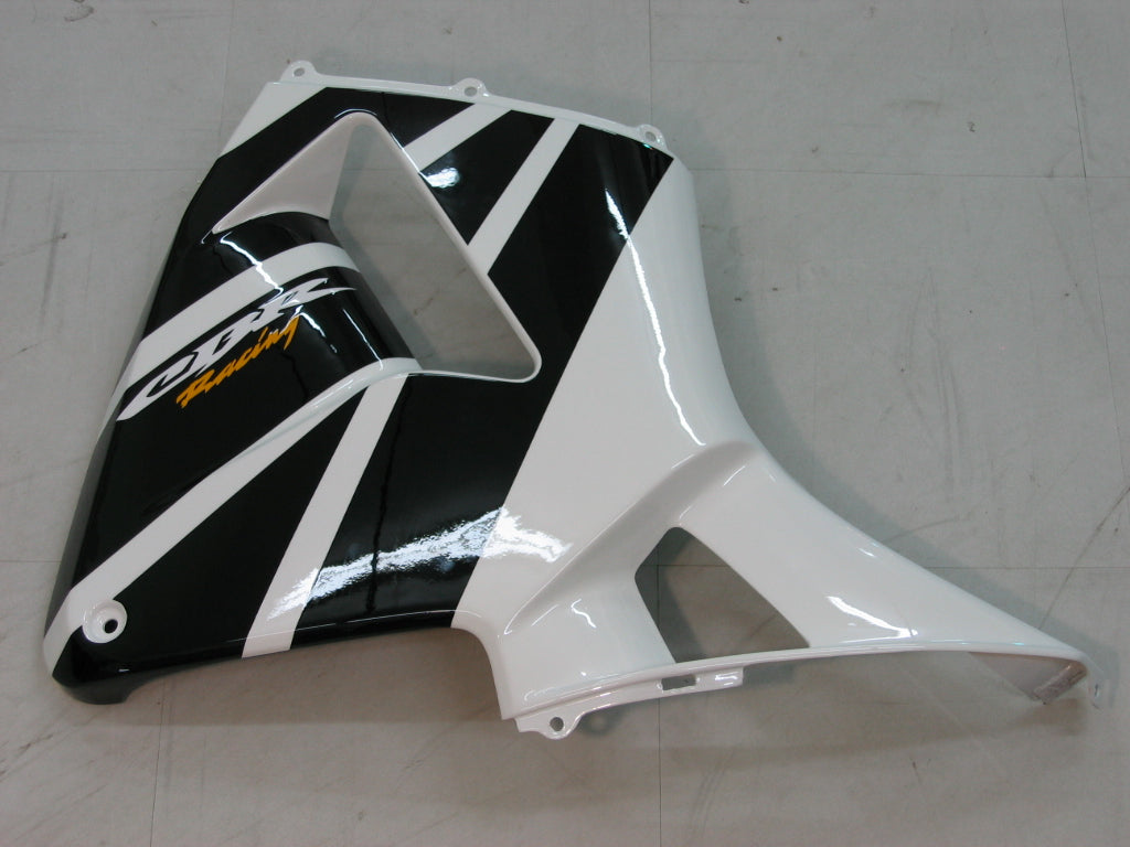 Kit carena Amotopart 2005-2006 Honda CBR600RR Style2 in bianco e nero