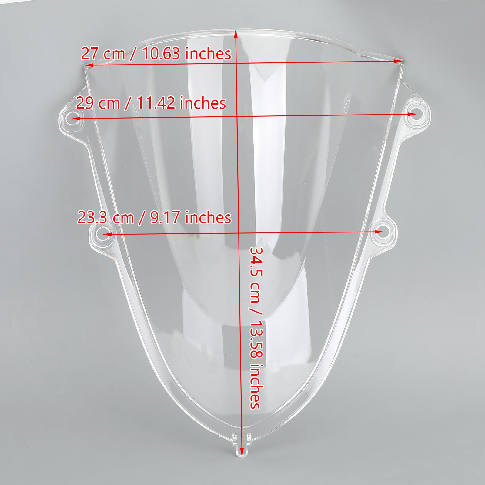 17-20 ヤマハ YZF R15 V3 ABS プラスチック オートバイ フロントガラス フロントガラス クリア