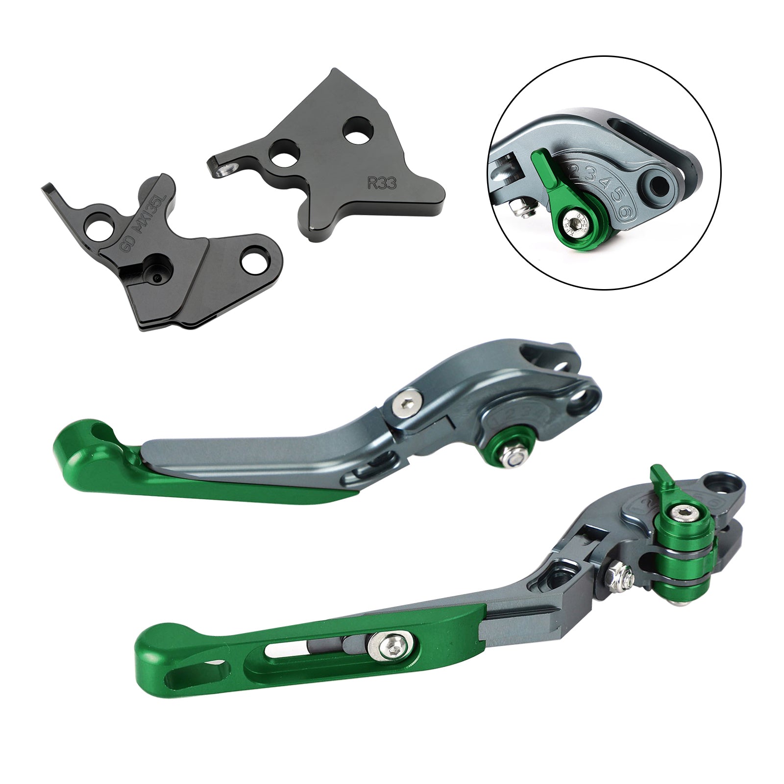 2005-2014 YAMAHA YBR125  Adjustable Clutch Brake Lever