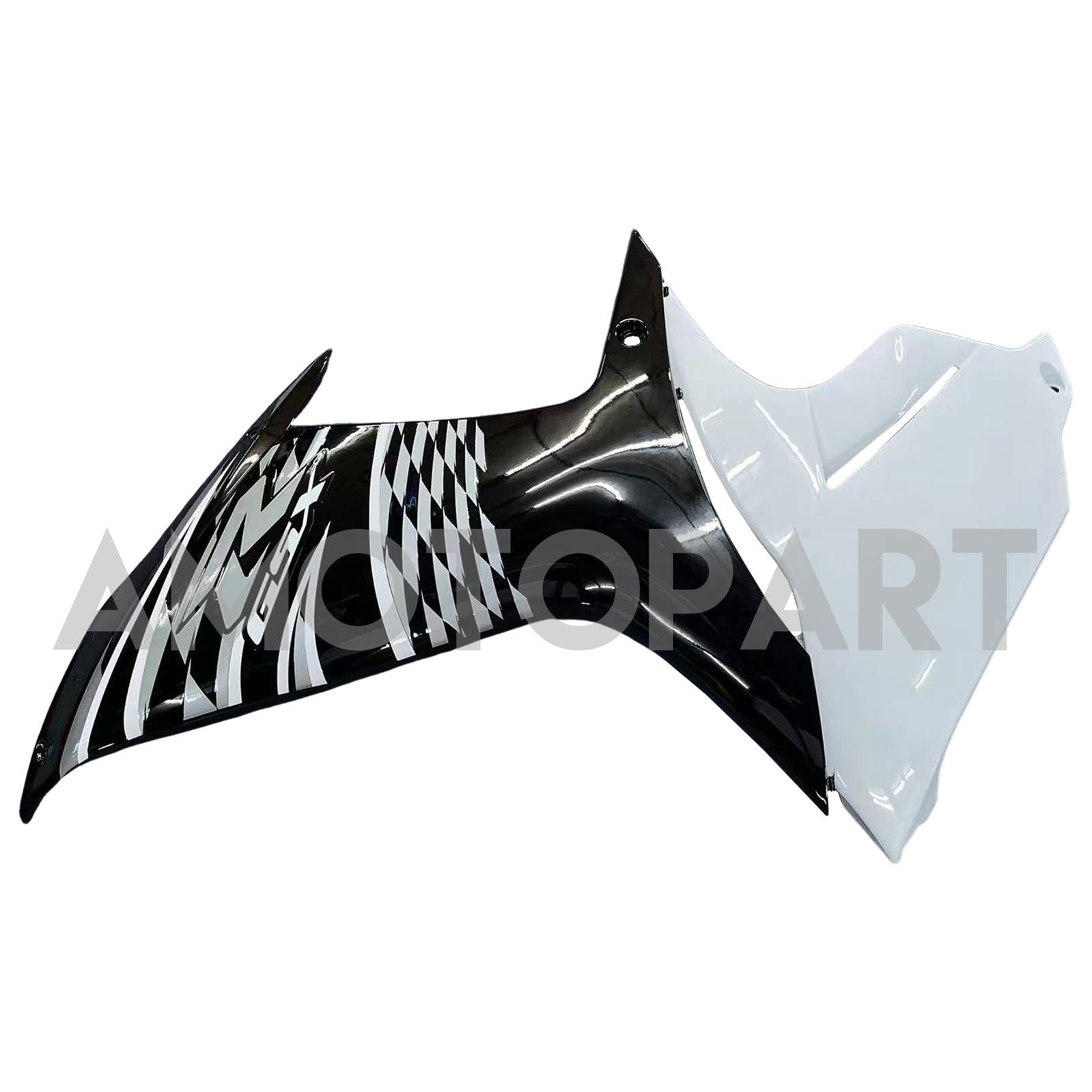 Amotopart 2011-2024 Suzuki GSXR 600/750 White Black Dehnung Kit