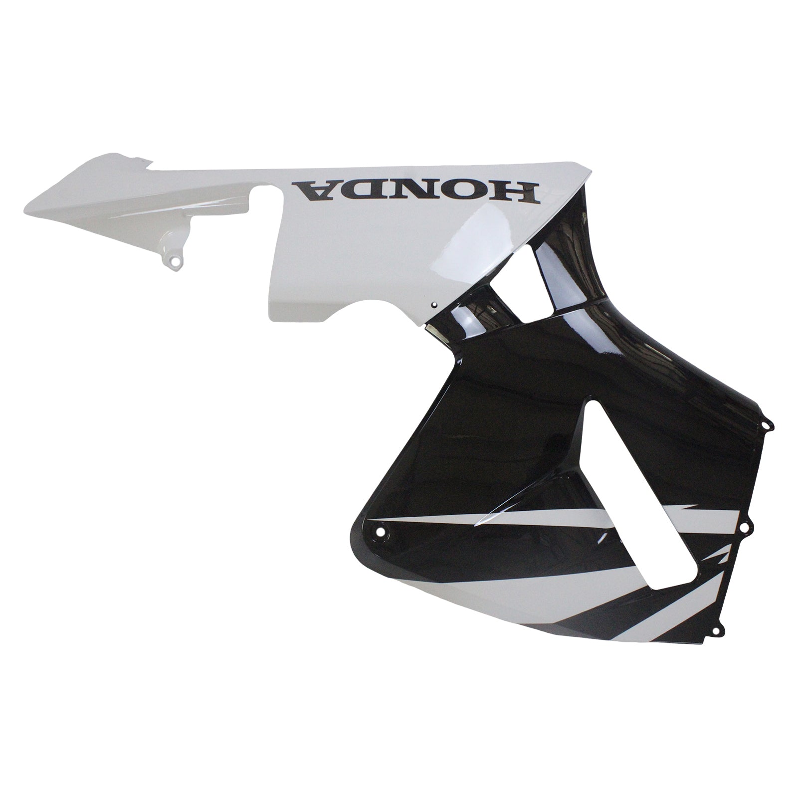 Amotopart 2005-2006 Honda CBR600RR White Black Fairing Kit