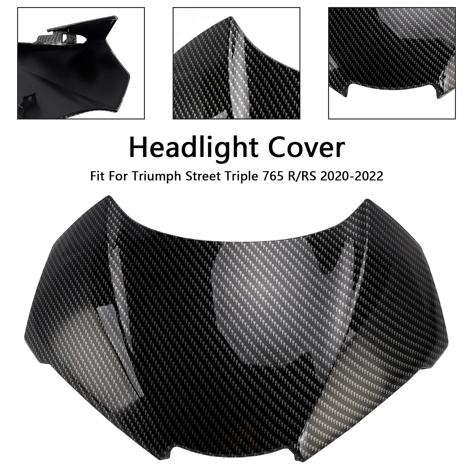 2020-2022 Street Triple 765 R/RS Front Nose Headlight Cover Fairing