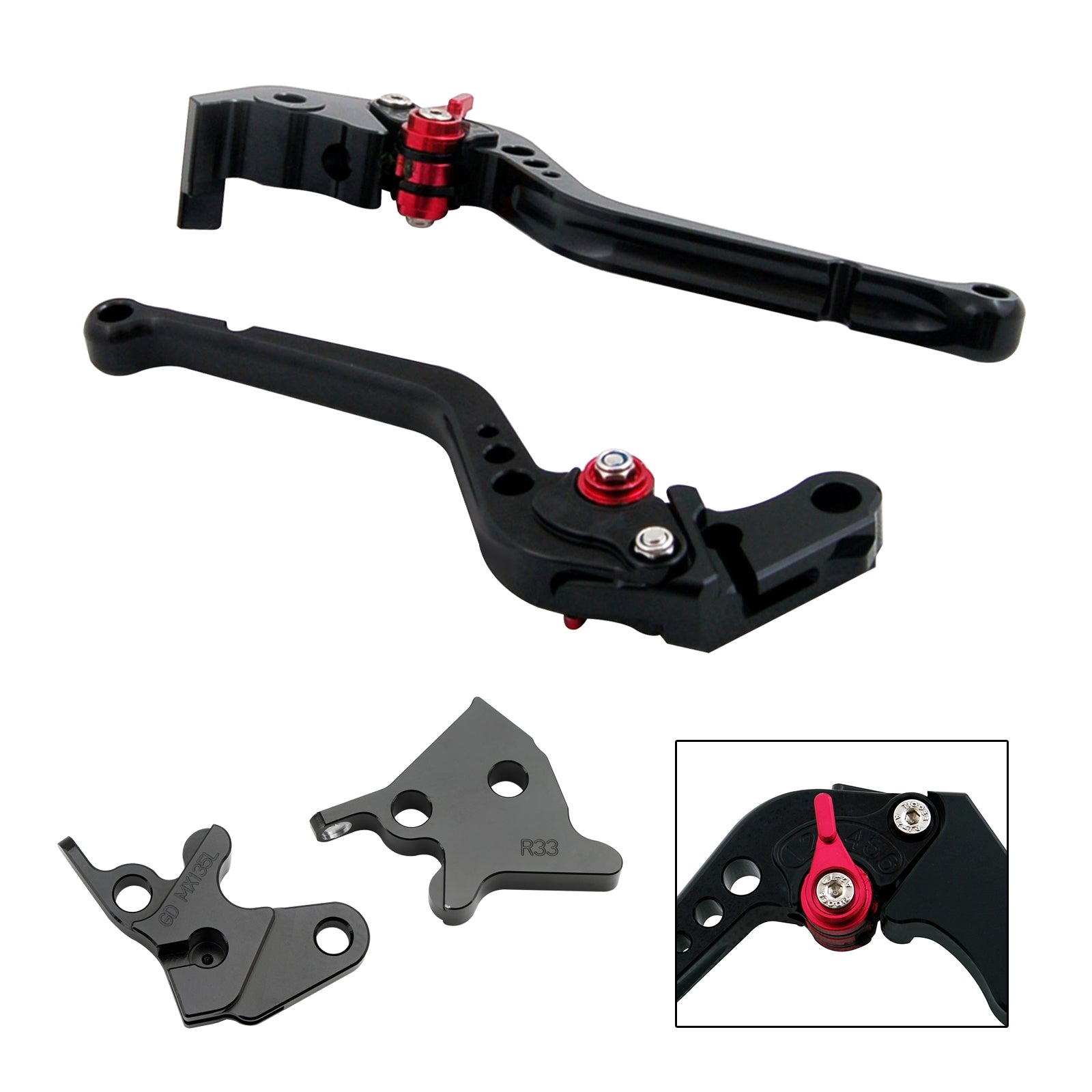 2005-2014 Yamaha YBR125 Langer Kupplungsbremshebel