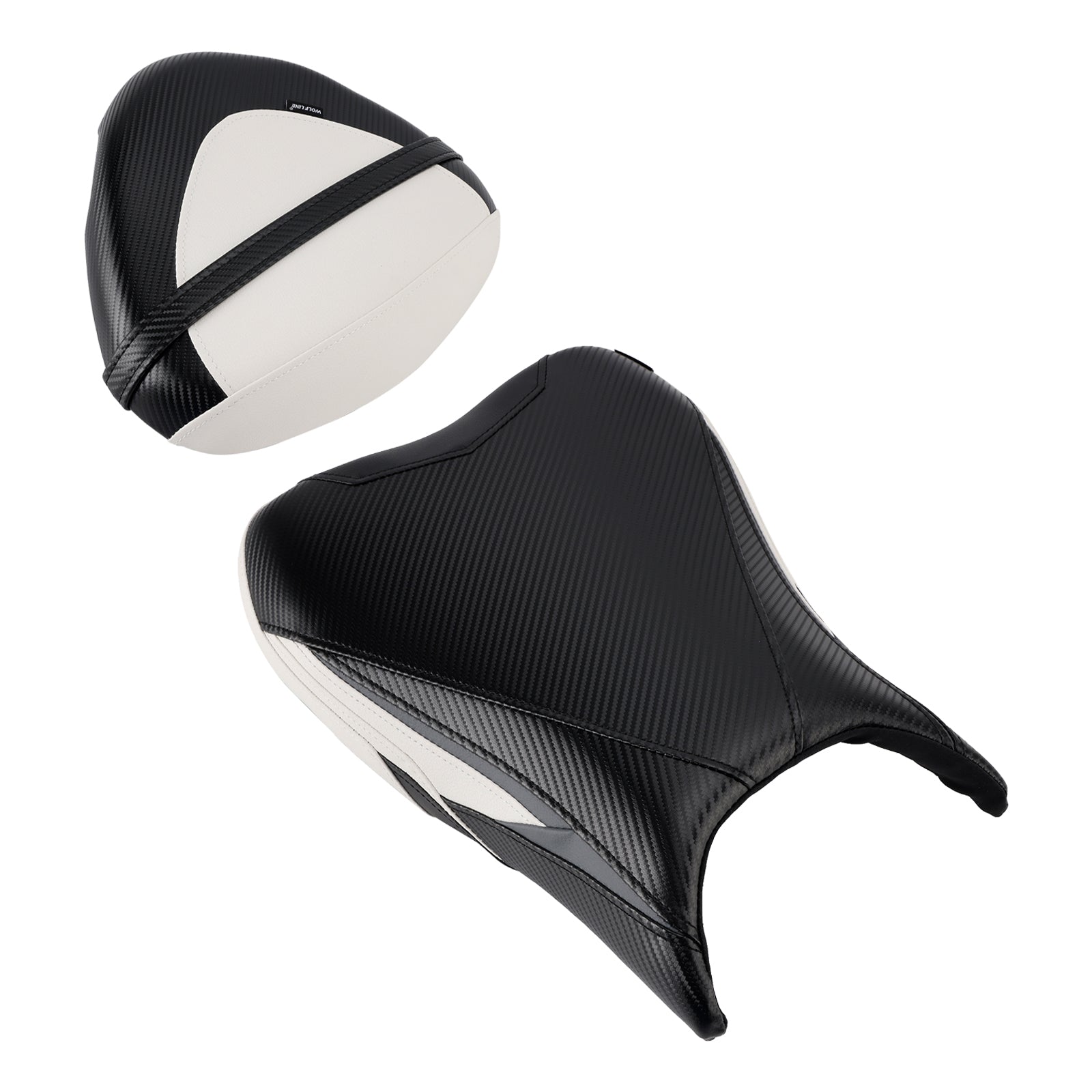 2022-2024 Suzuki Gsx1300R Front&Rear Raider Passenger Cushion Kit White
