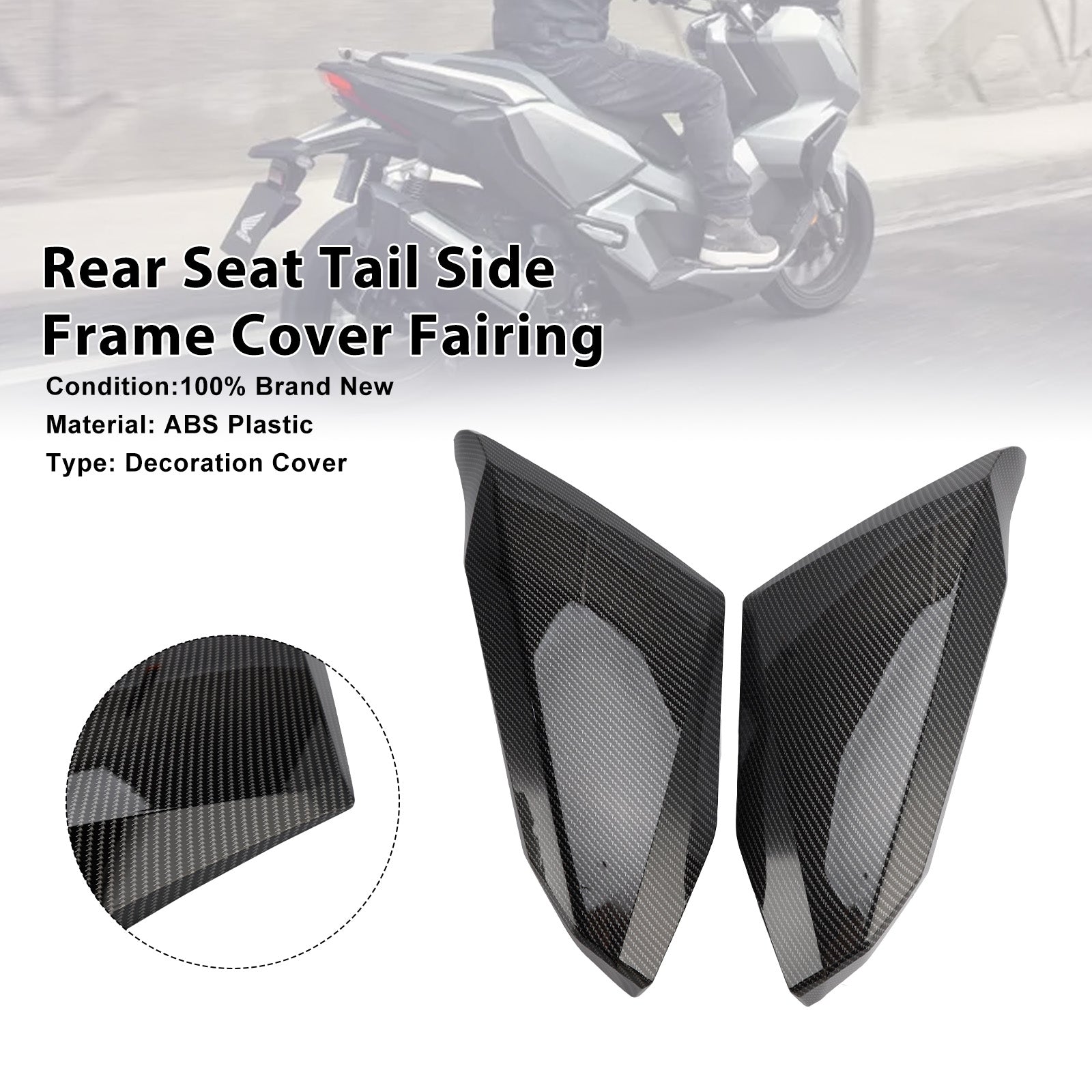 Honda ADV 350 2022-2025 Rear Seat Tail Side Frame Cover Fairing