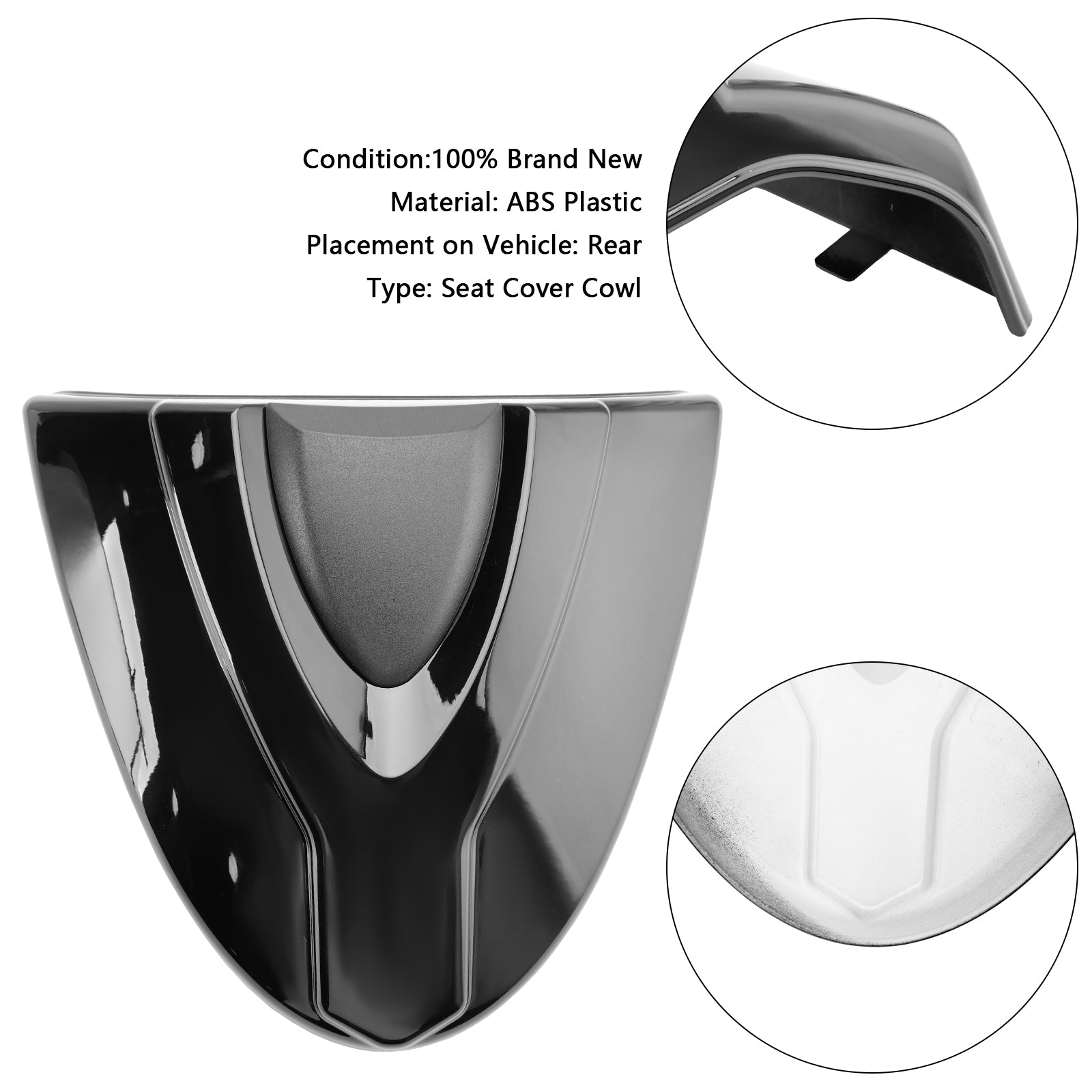 21-24 Trident 660 Tail Rear Seat Cover Fairing Cowl