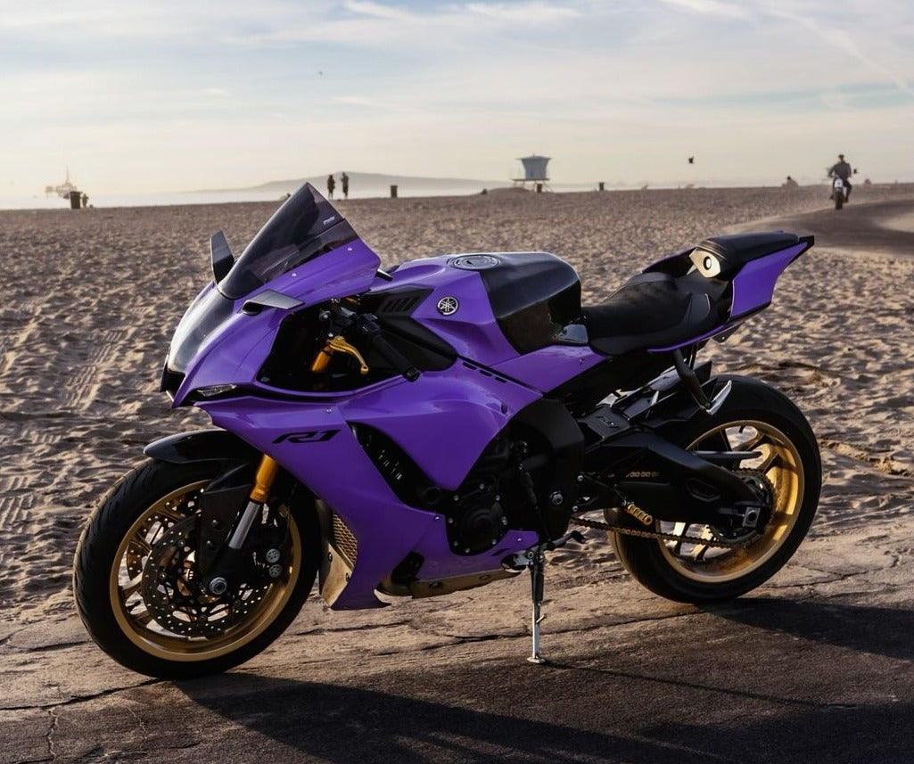 Amotopart Yamaha 2020-2024 YZF R1 Kit de carenado morado