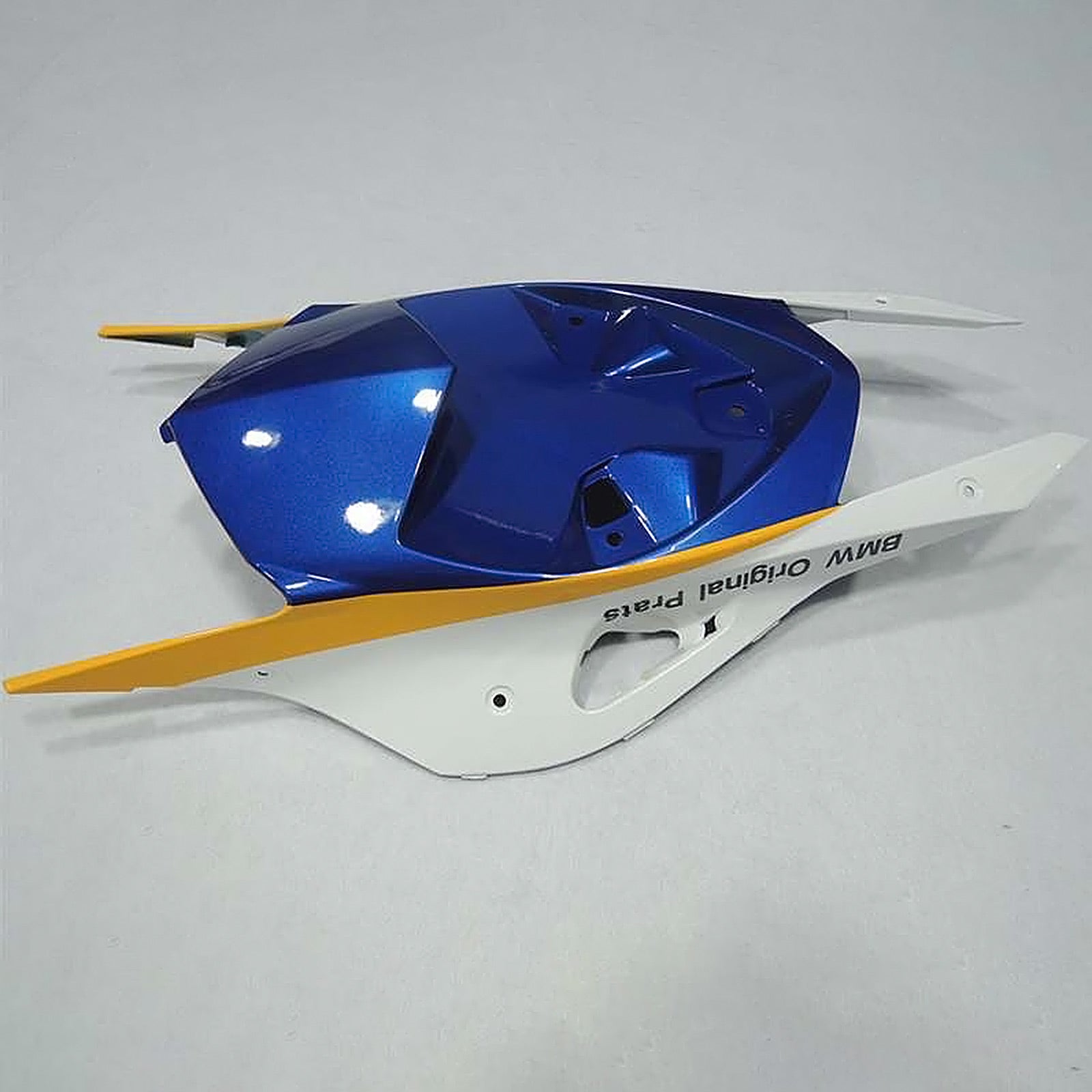Amotopart 2009-2014 BMW S1000RR Kit de carénage jaune blanc bleu