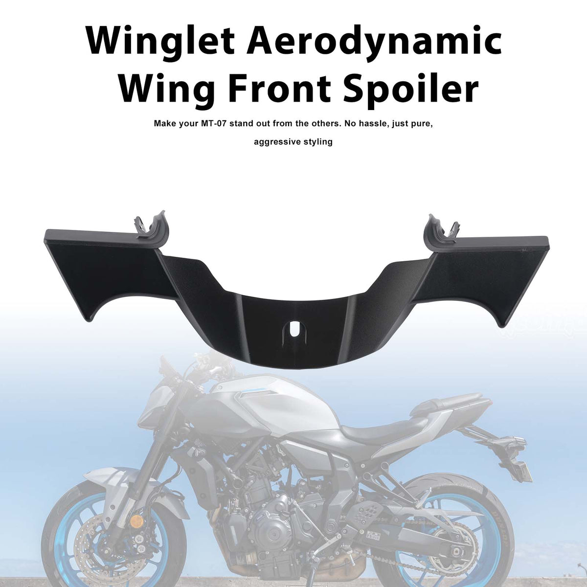 2025-2026 Yamaha MT-07 Winglet Aerodynamický přední spoiler křídla