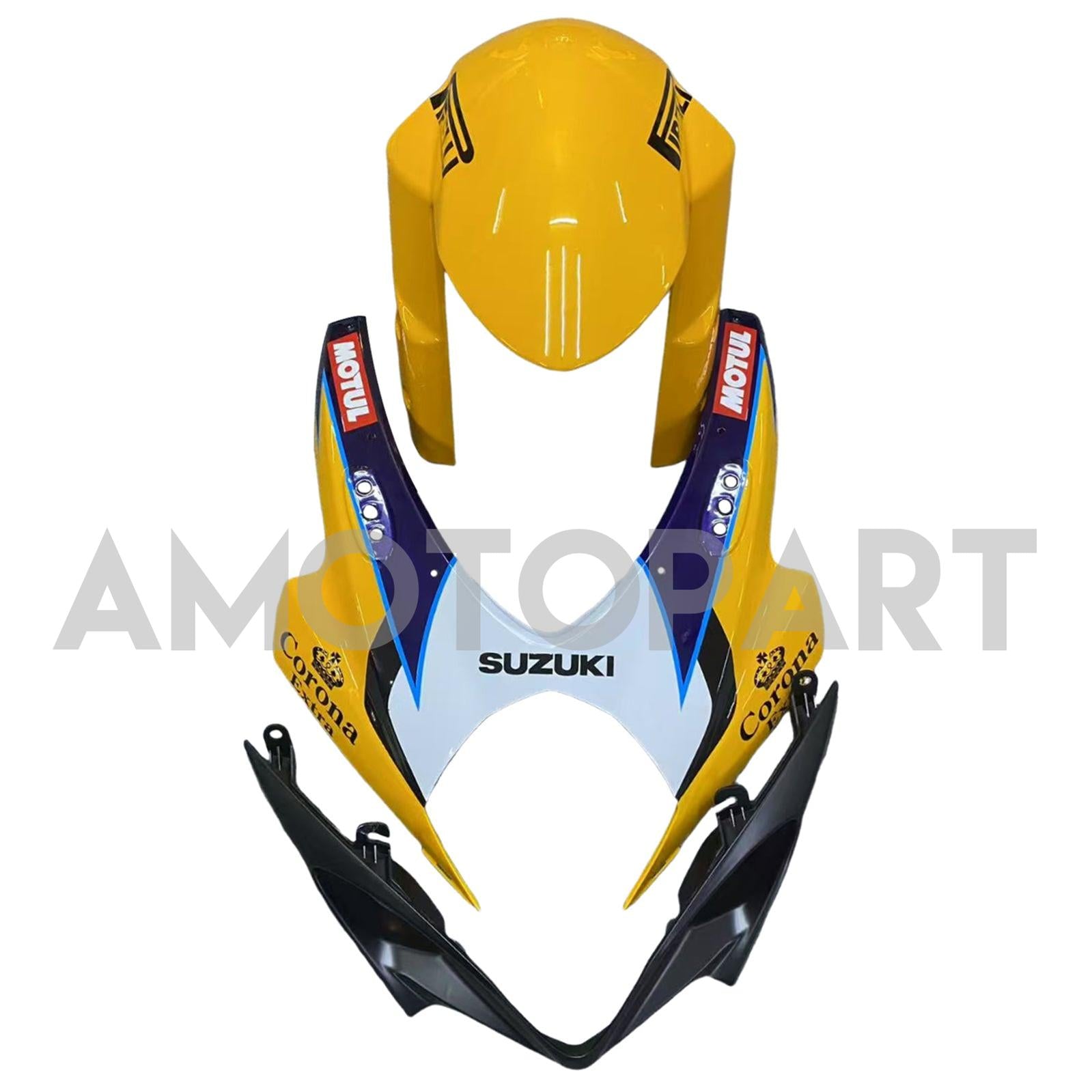 Amotopart 2007-2008 Suzuki GSXR1000 Gelbverkleidungskit