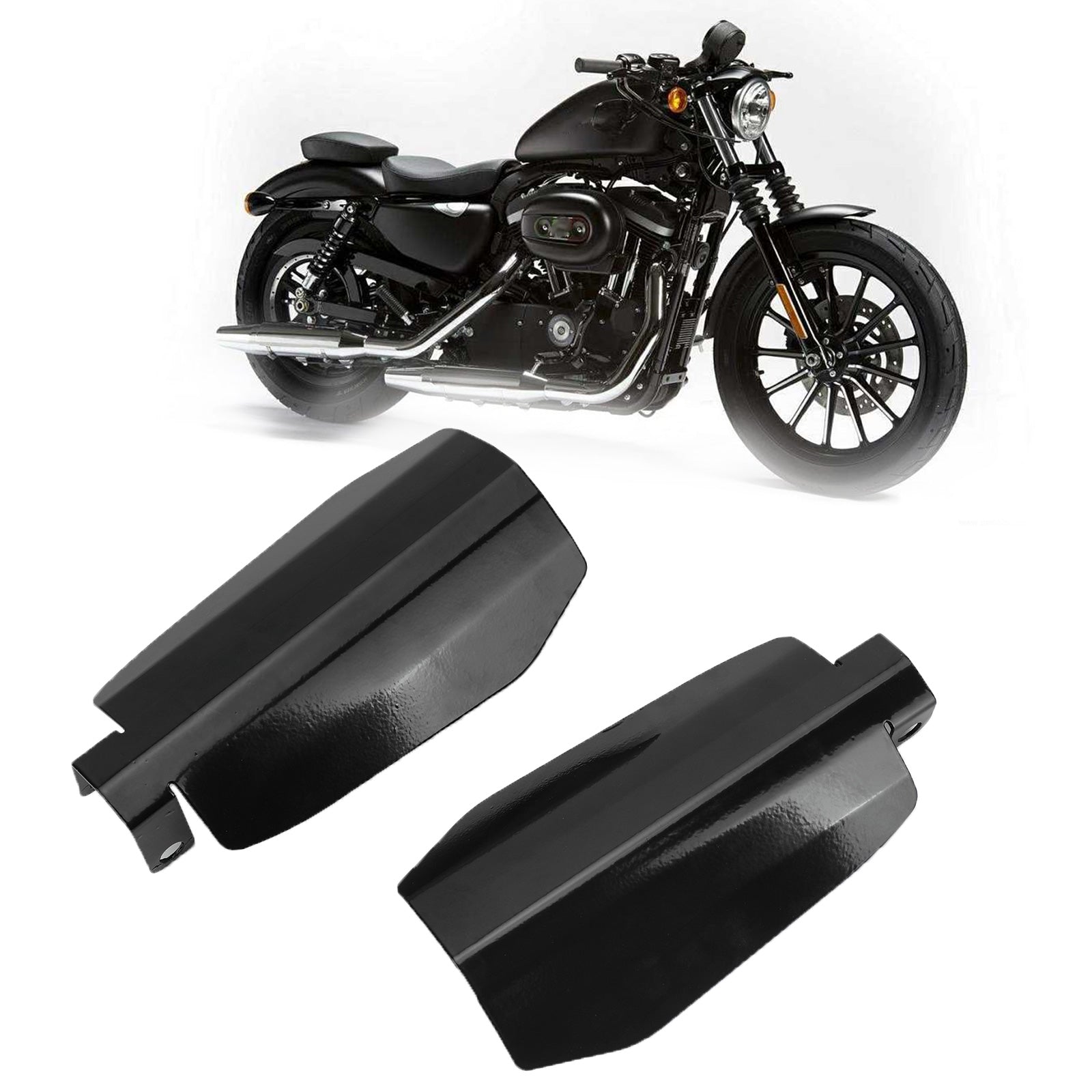 Sportster XL 883 XL 1200 48 72 Motorrad -Handschützer -Schildabdeckung