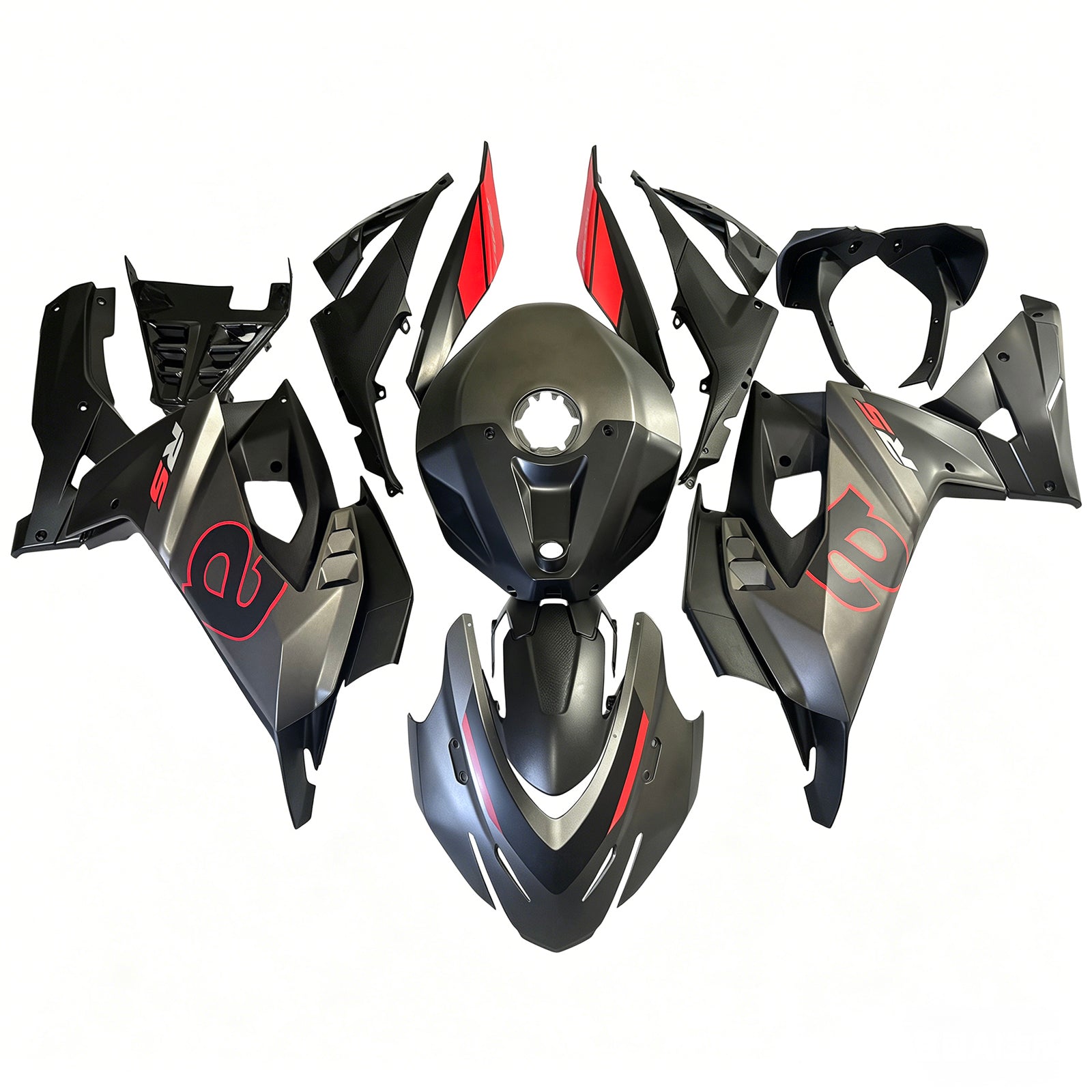 Amotopart 2024-2025 Aprilia RS457 Black Fairing Kit