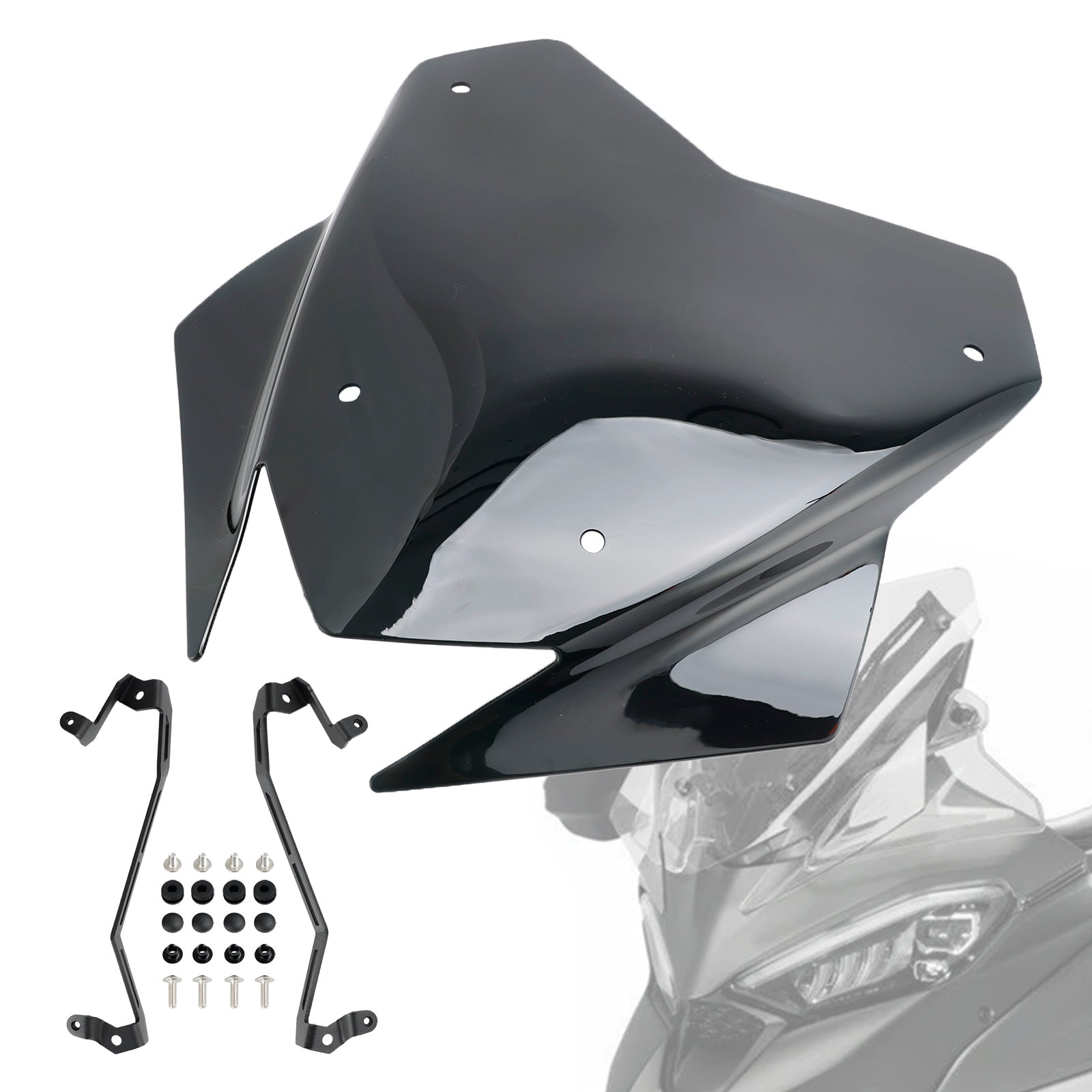 Windshield WindScreen fit for DUCATI MULTISTRADA V4/S/S SPORT 2021-2023