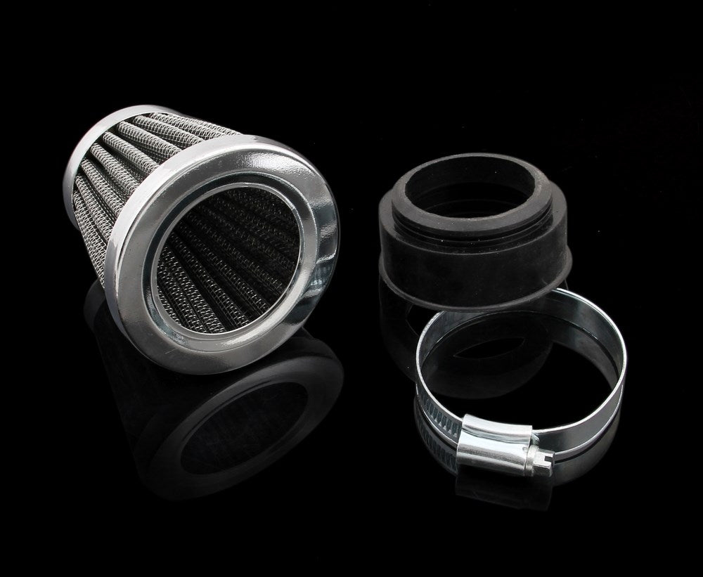 38mm/39mm/40mm Kaltluftfilter Pod Reiniger Kit Motorrad Pit Bikes Moped ATV