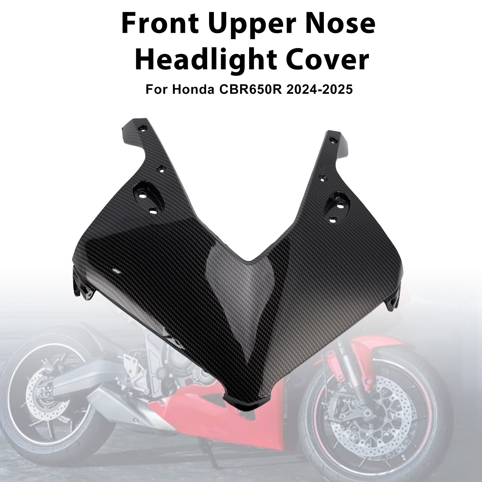2024-2025 Honda CBR650R Front Nose Headlight Panel Cover Fairing