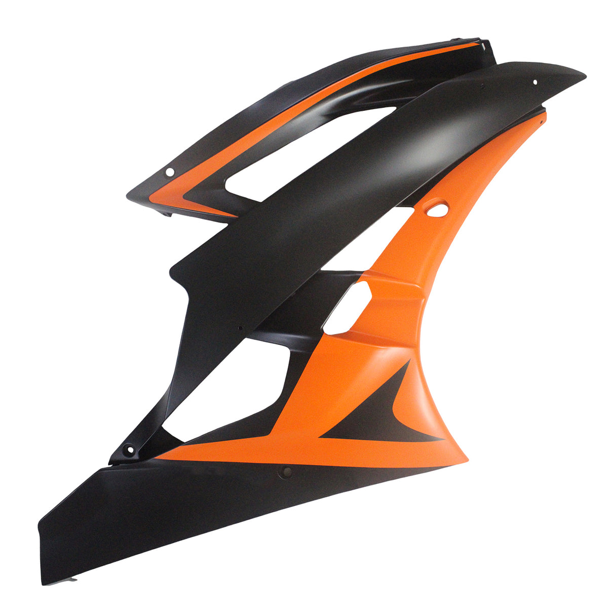 Amotopart 2006-2007 Yamaha YZF-R6 Orange Black White Fairing Kit