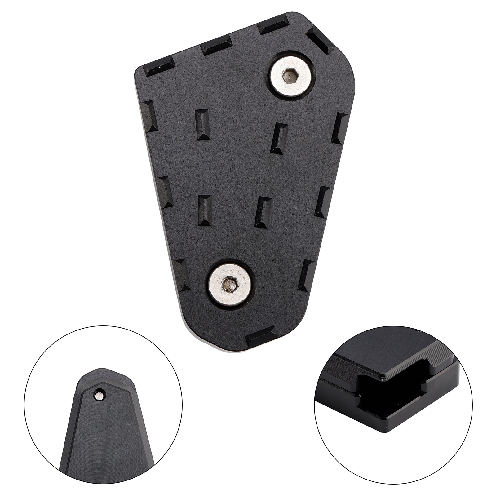 Multistrada 950 1200 1260 CNC Pédale de frein extension PEG PAD Silver