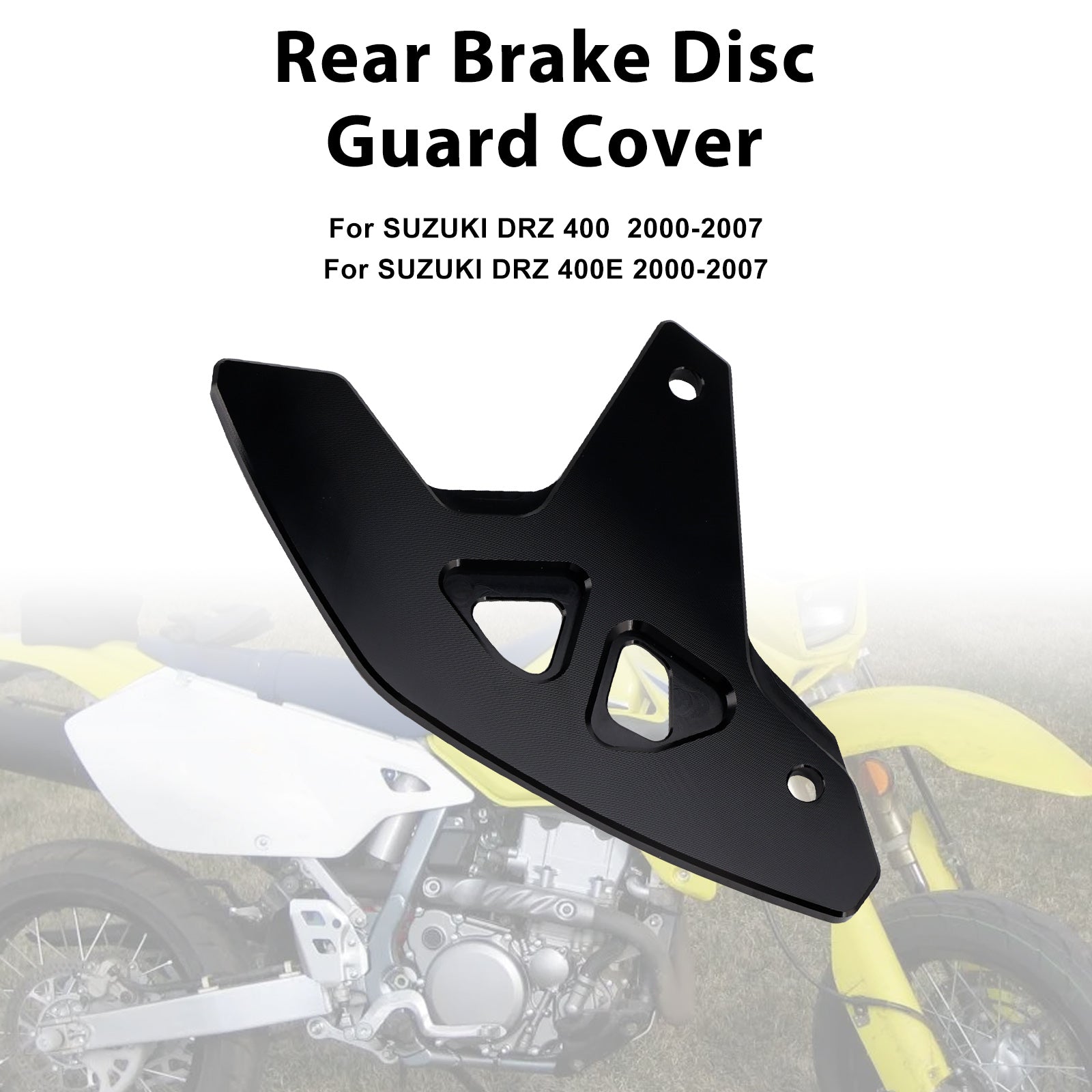 2000-2024 Suzuki DR-Z400SM DRZ400/S/E Rear Brake Disc Guard Cover
