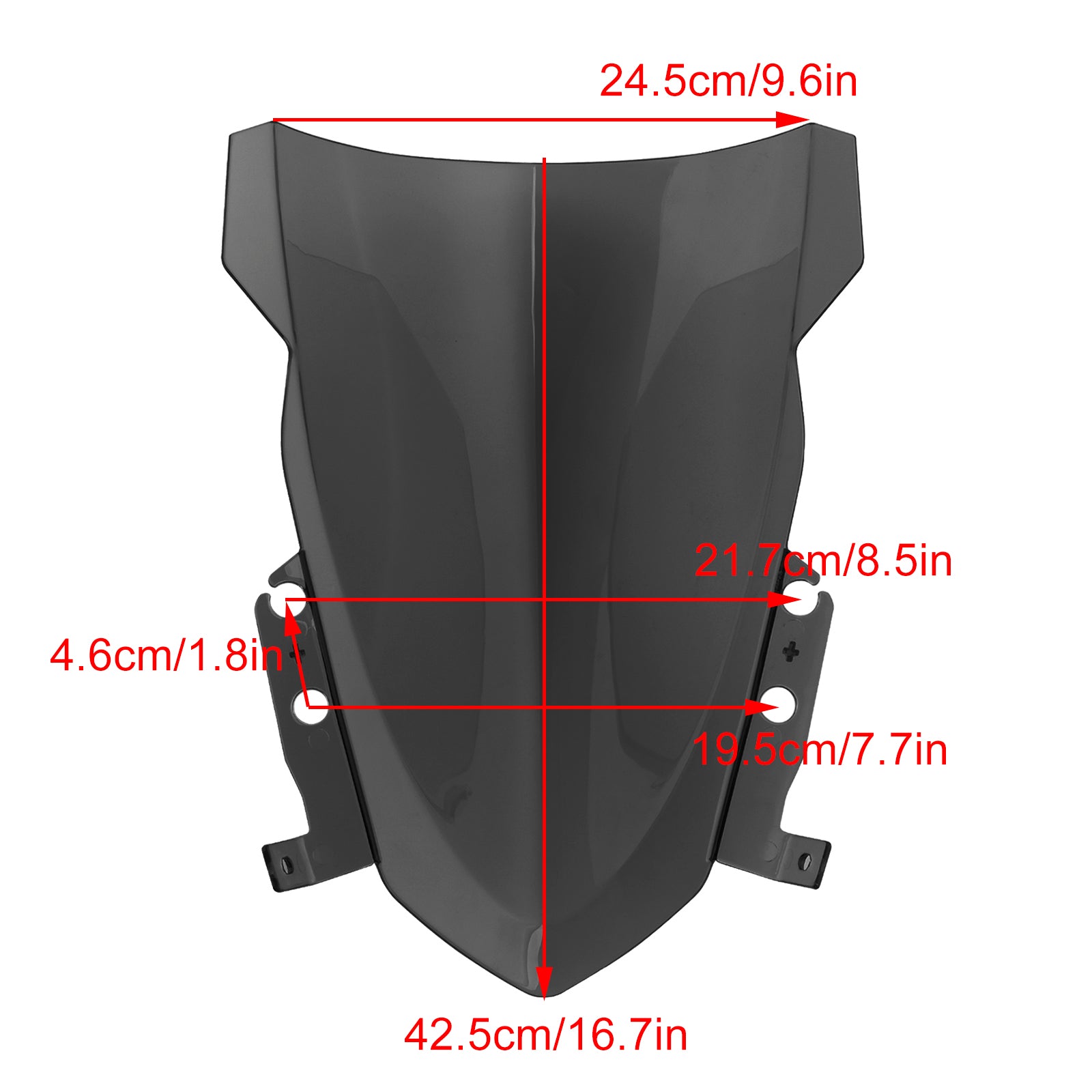 2024+ Daytona 660 Motorcycle Windshield WindScreen