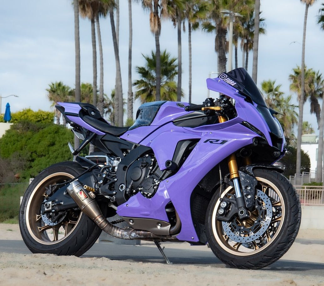 Amotopart ヤマハ 2020-2024 YZF R1 パープル フェアリングキット