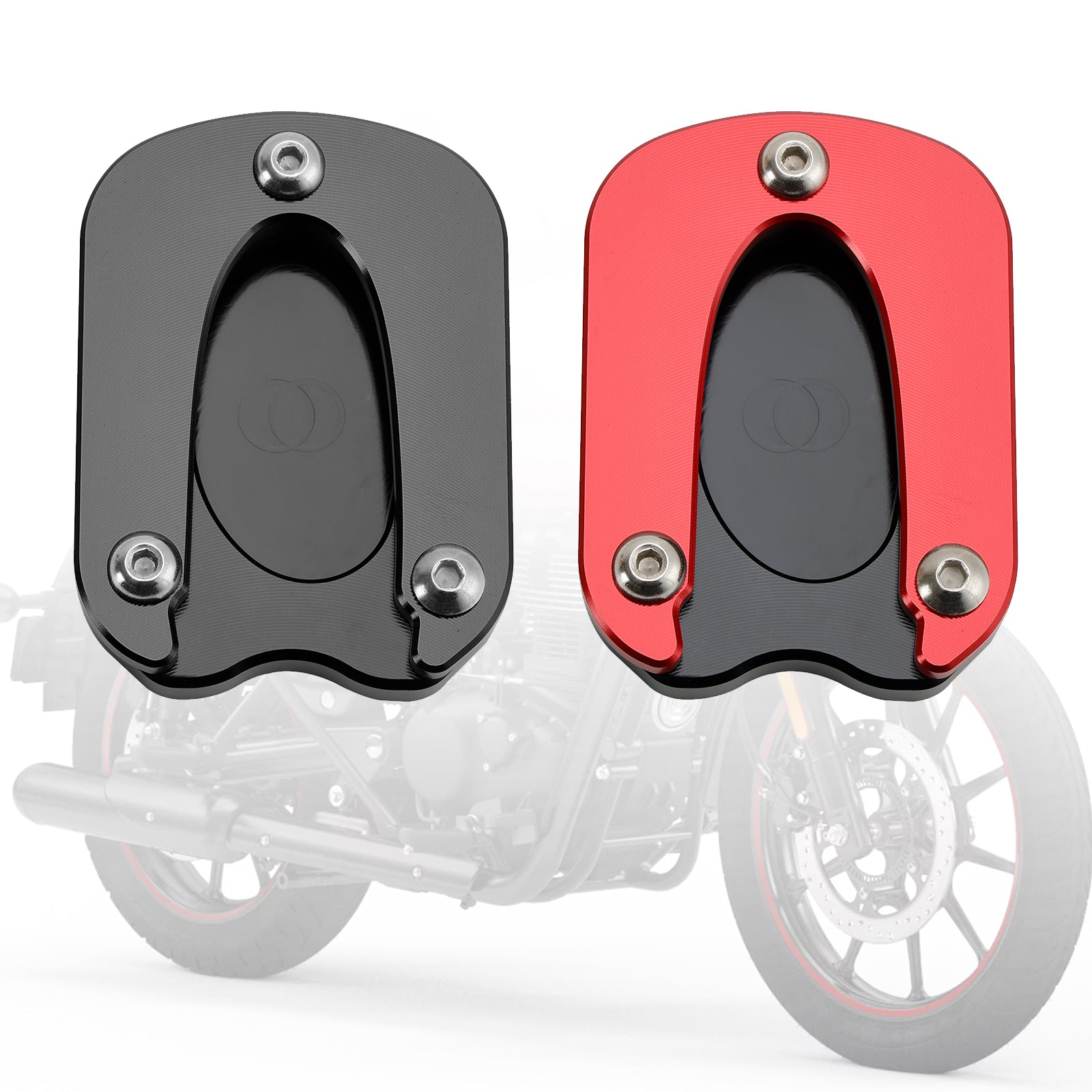 21-23 Meteor 350 Kickstand Enlarge Plate Pad