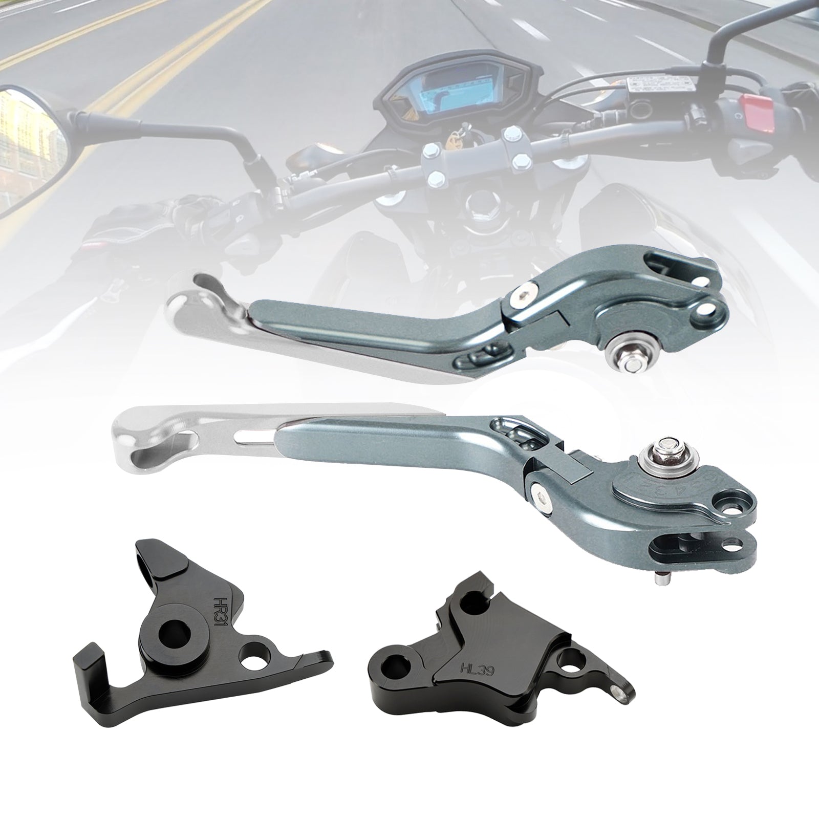 23-24 CFMOTO 450SS 450SR 21-23 450NK Adjustable Clutch Brake Lever