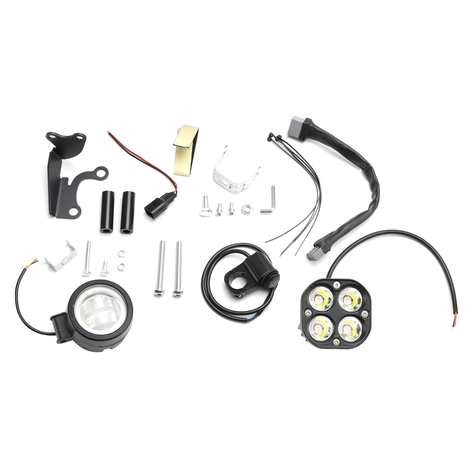 2020-2023 Honda CT125 Hunter Cub Black Front Rack Dual Headlight Kit