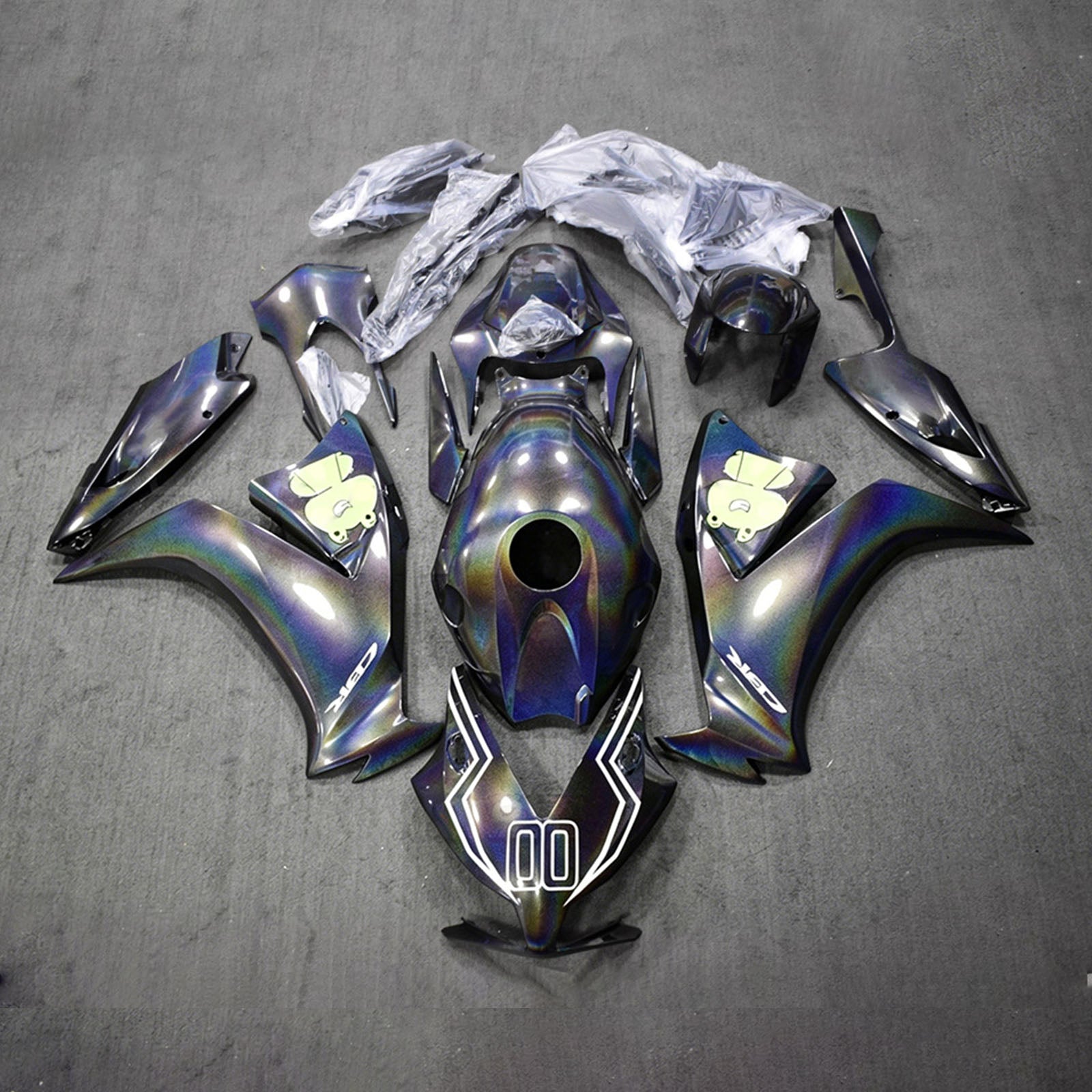 Amotopart 2012-2016 Honda CBR1000RR Holographic Fairing Kit