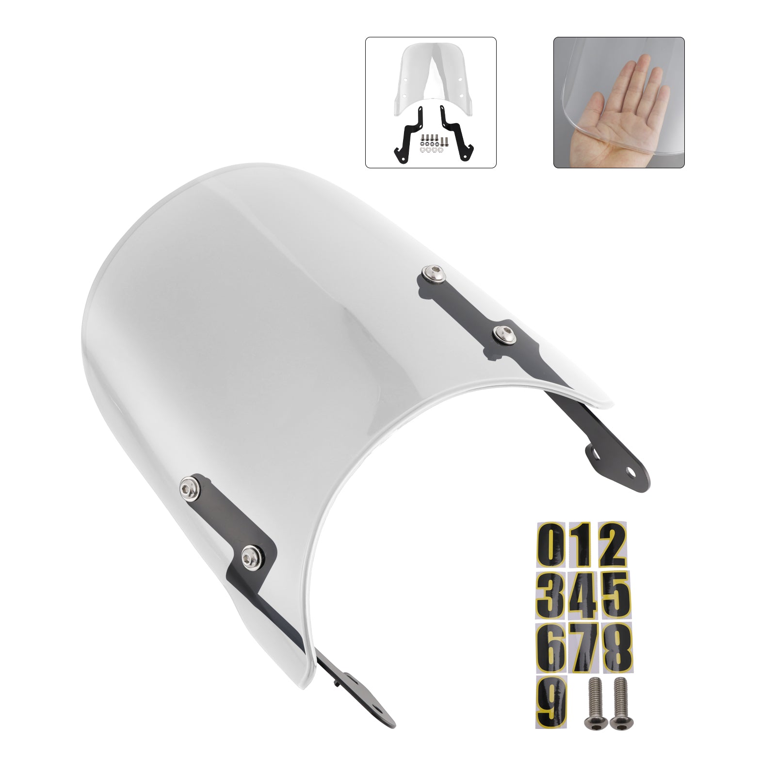 2024-2025 YAMAHA XSR 155 2020-2023 XSR 125 Windshield WindScreen