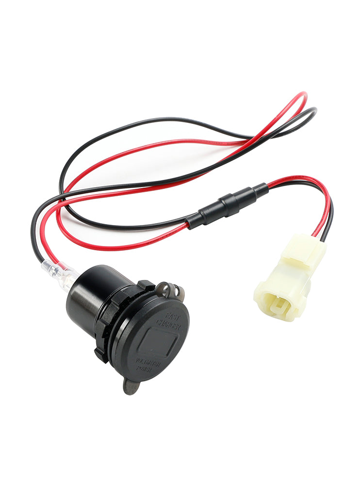 12V 2024 Honda NX400 Socket Charger USB+C Type Quick