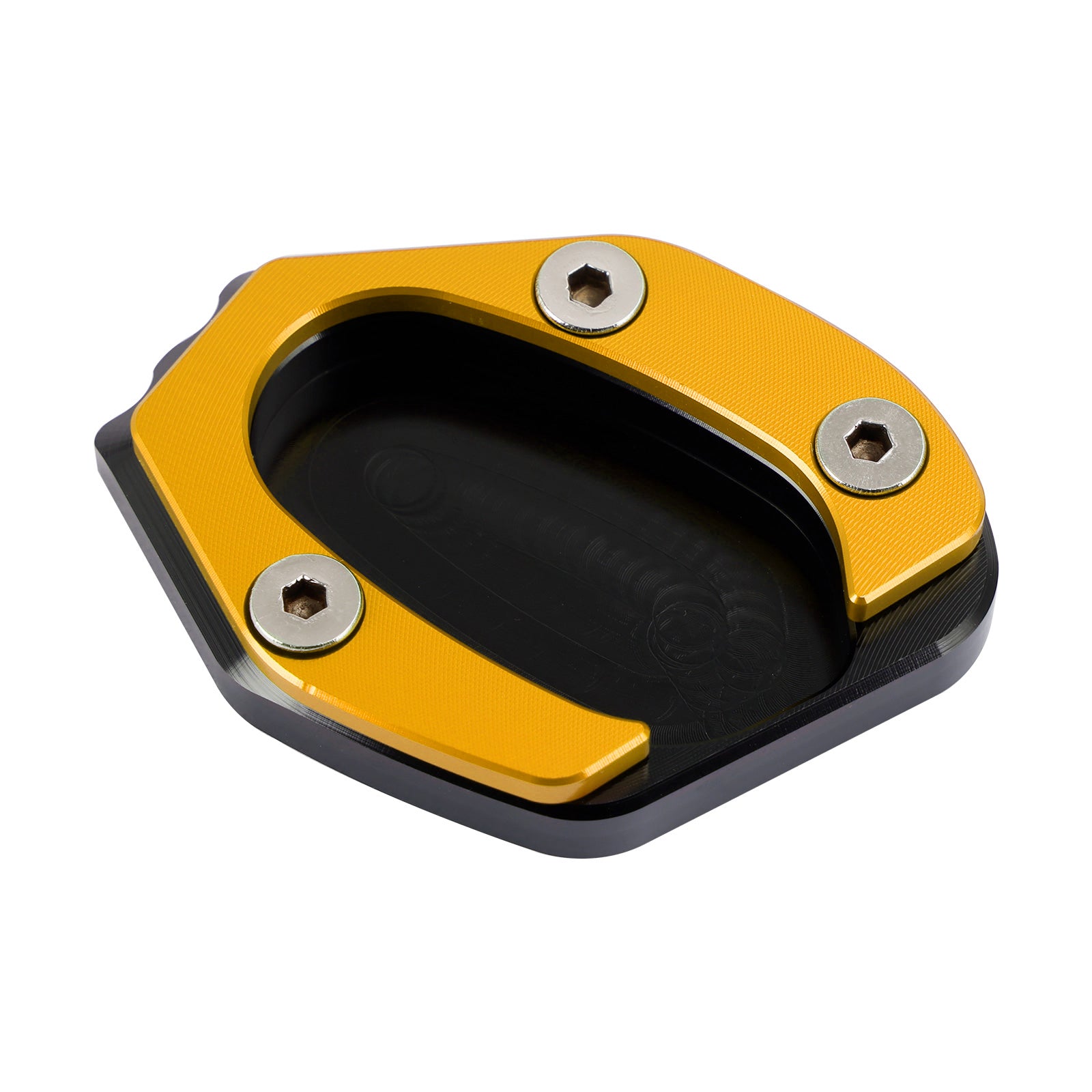 19-21 velocidades Twin 1200 y 16-19 Thruxton 1200/R Kickstand Ampliar placa almohadilla