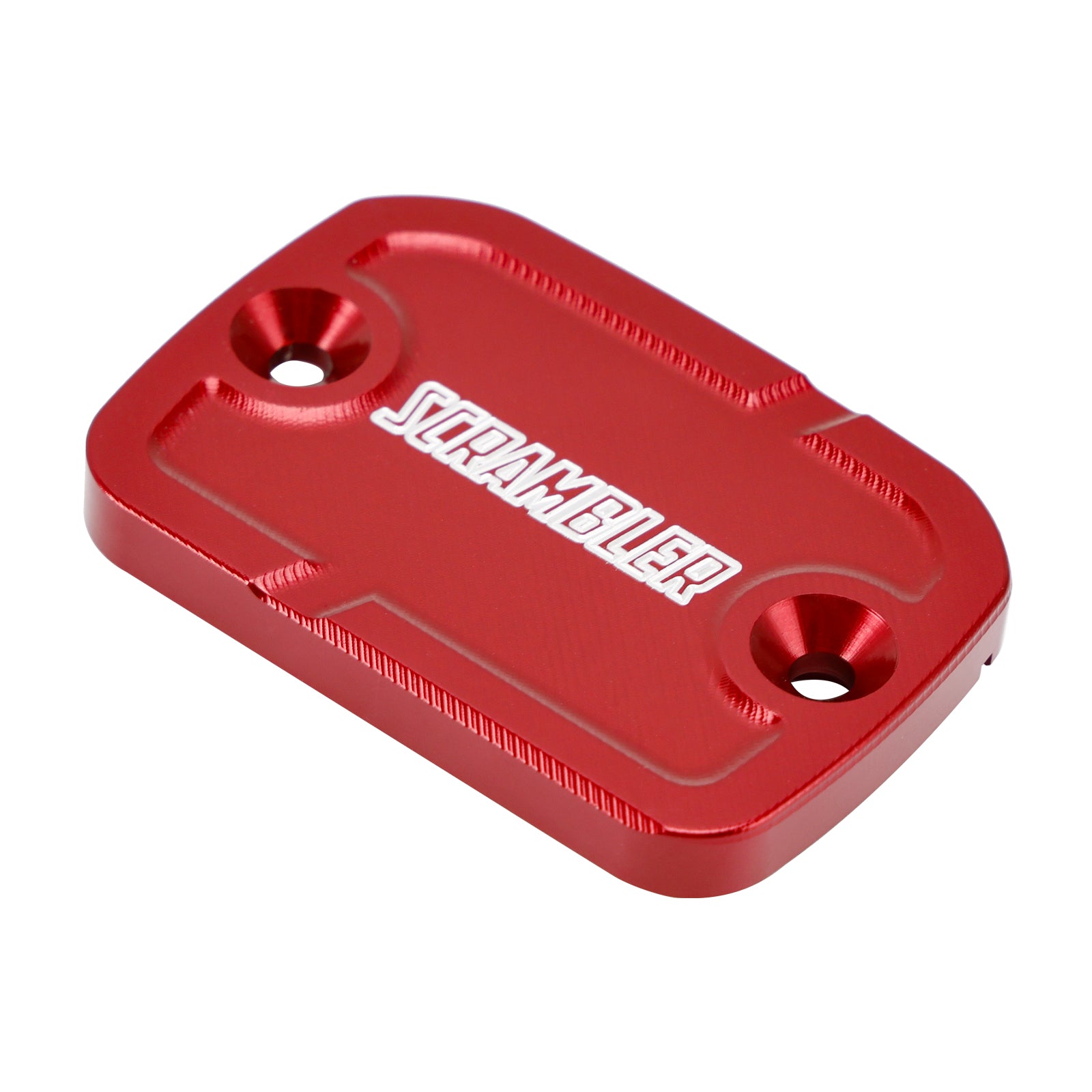 2015-2025 Ducati Scrambler 800 1100 Front Brake & Clutch Reservoir Cap Red